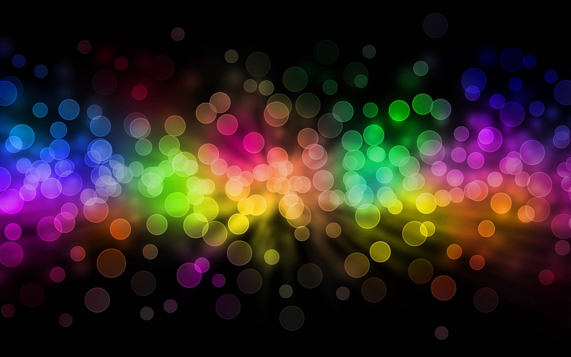 pattern, illuminated, black background, 1080P, backgrounds, bright, shape, lighting equipment, multi colored, lens flare, purple, night, vibrant color, HD Wallpaper