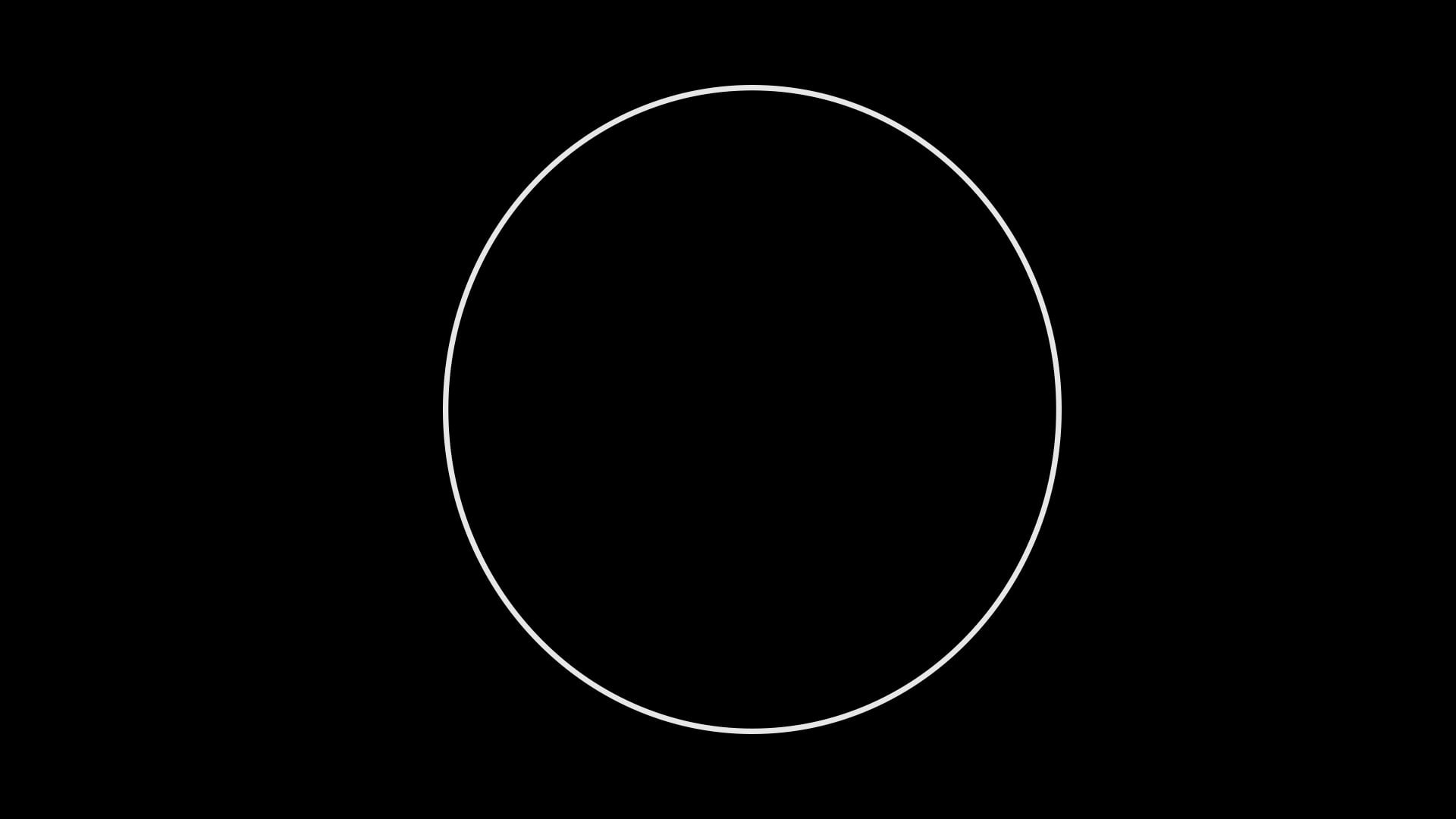 ring, shape, nature, cut out, single object, silhouette, black background, dark, studio shot, geometric shape, design, beauty in nature, copy space, HD Wallpaper
