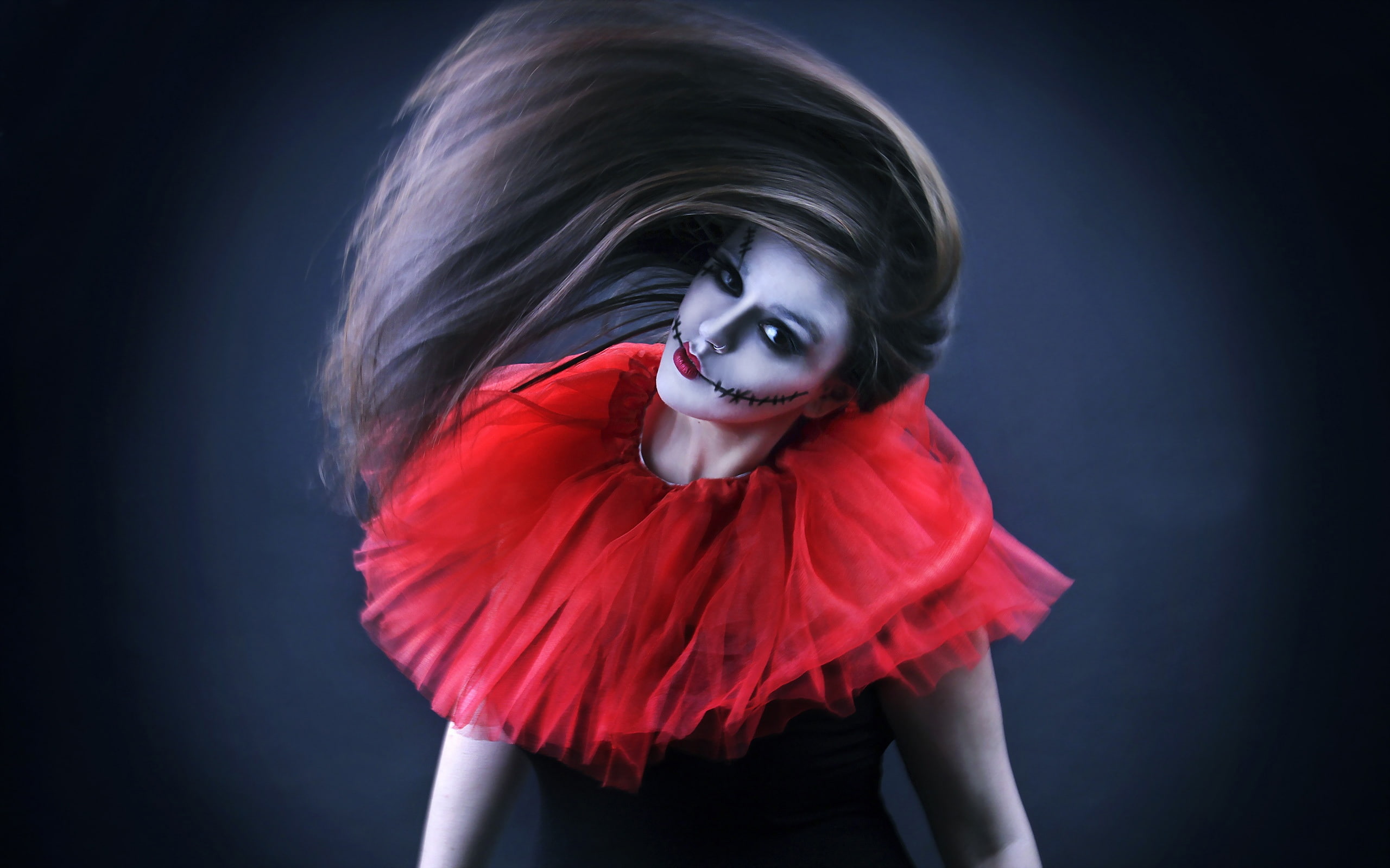 Design, Creative, Makeup, 2K, Girl, HD Wallpaper