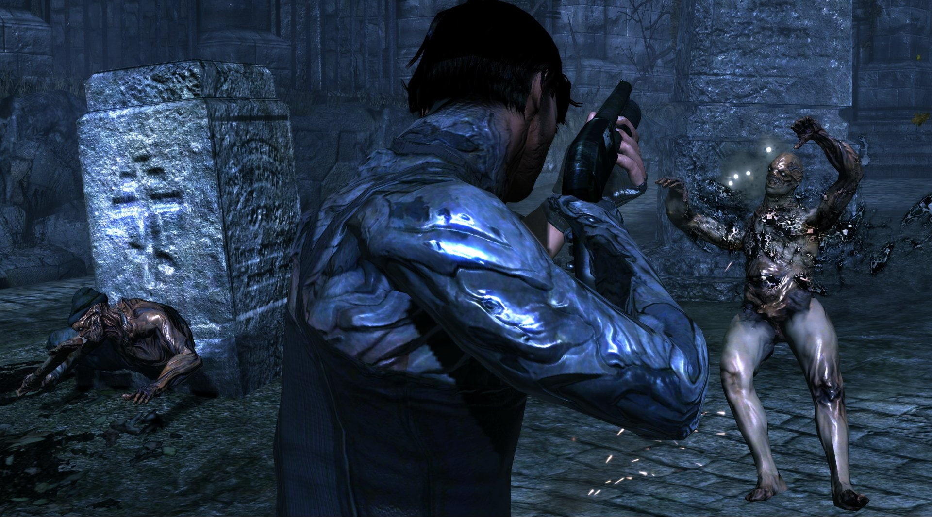 two people, people, women, history, night, arts culture and entertainment, weapon, men, Video Game, nature, Dark Sector, contemplation, 1080P, security, HD Wallpaper