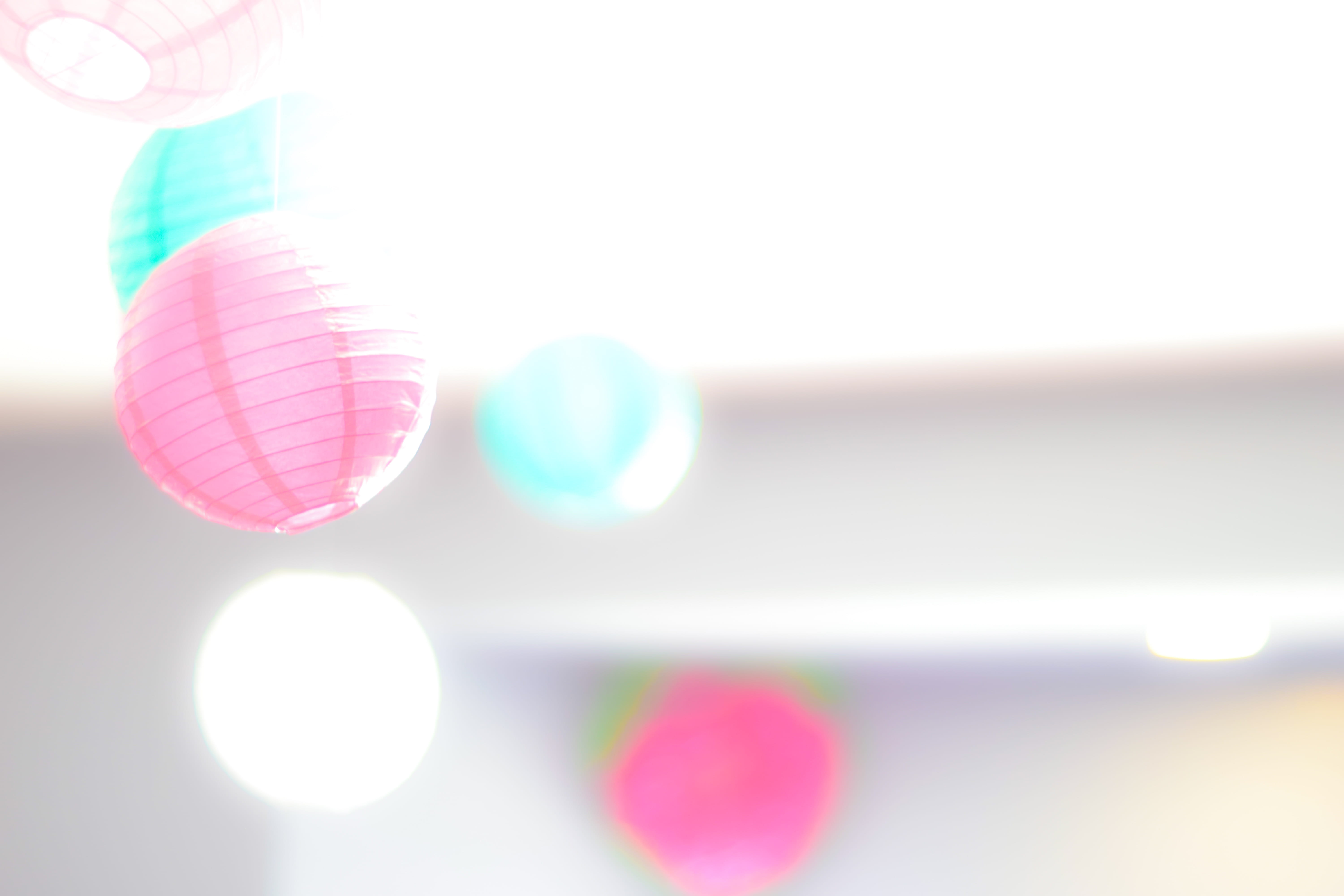 5K, white background, glam bar, discovery, pink color, indoors, lamps, education, chemistry, innovation, biology, research, decor, paper, selective focus, HD Wallpaper