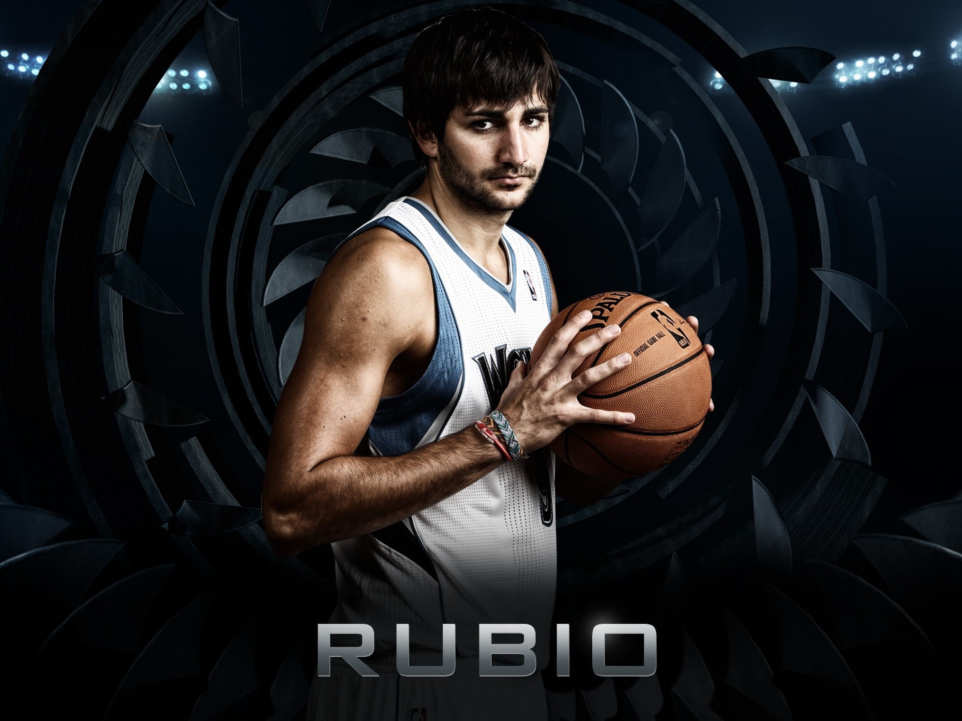 sportsman, lifestyles, ball, timberwolves, athlete, one person, indoors, basketball - ball, ricky, rubio, healthy lifestyle, season, vitality, leisure activity, HD Wallpaper