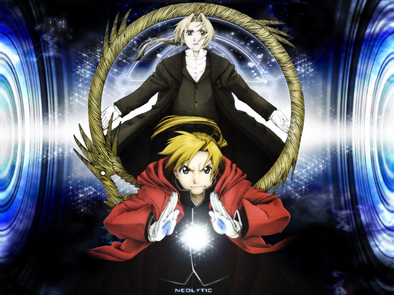 edward, x, elric, metal, alchemist, Fullmetal Alchemist, anime, 720P, full, Alphonse Elric, fullmetal, hd, alphonse, art, HD Wallpaper