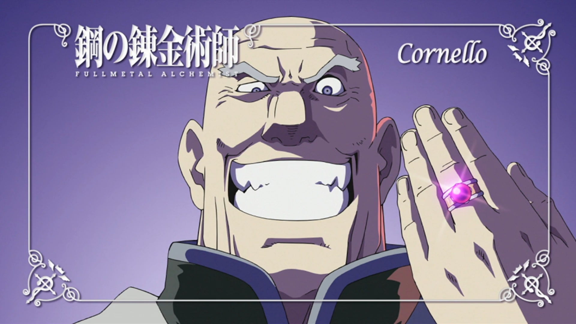 communication, purple, Cornello, advertisement, sign, Fullmetal Alchemist: Brotherhood, human representation, western script, male likeness, celebration, HD Wallpaper
