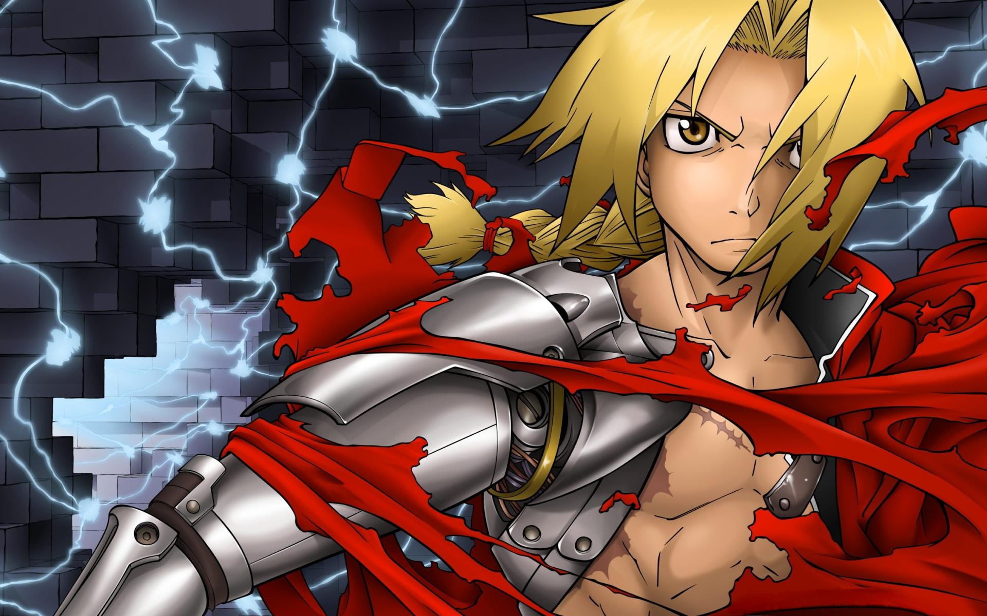 edward, alchimist, fullmetal, automail, 1080P, HD Wallpaper