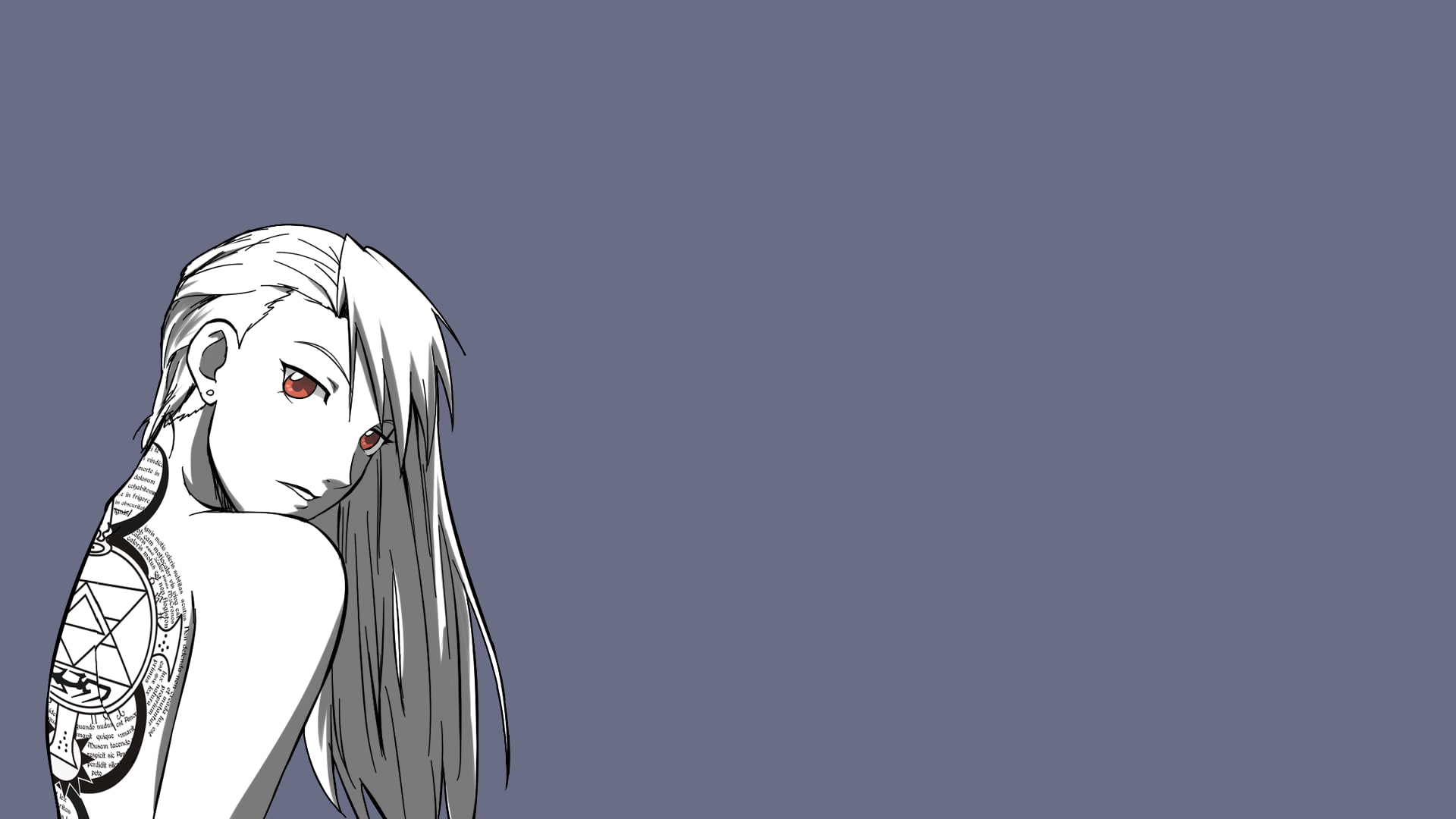 1080P, simple background, Full Metal Alchemist, Riza Hawkeye, anime girls, HD Wallpaper