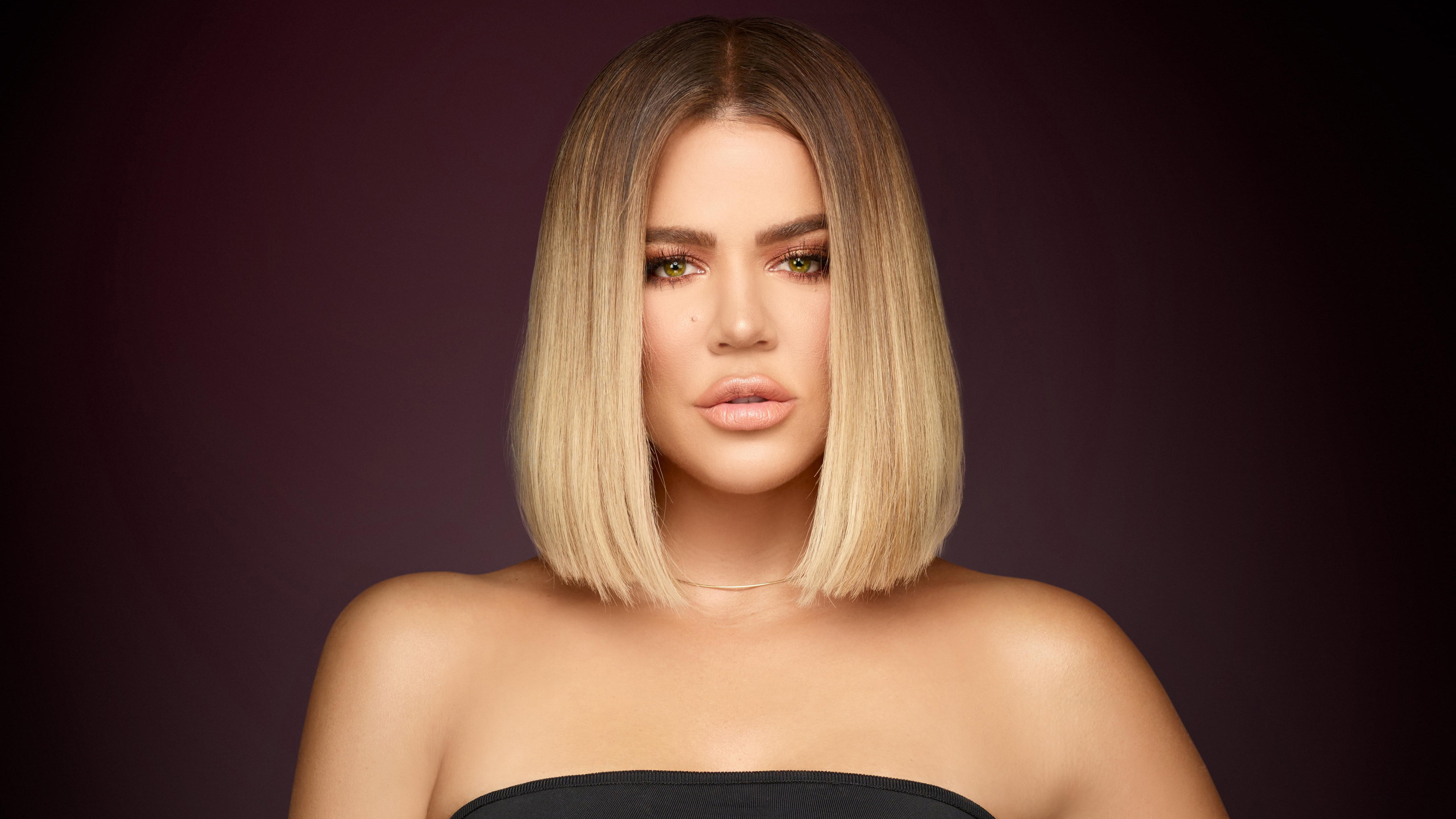 top, Khloe Kardashian, women, Keeping Up with the Kardashians, s, tube, black, 5K, 5K, HD Wallpaper