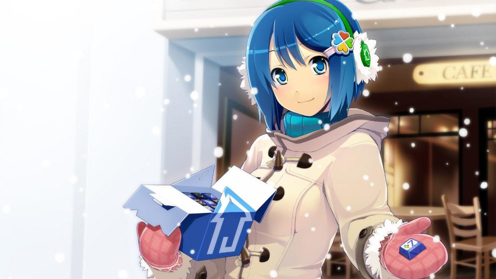 Tan, Madobe Nanami, Os, Windows 7, 1080P, HD Wallpaper