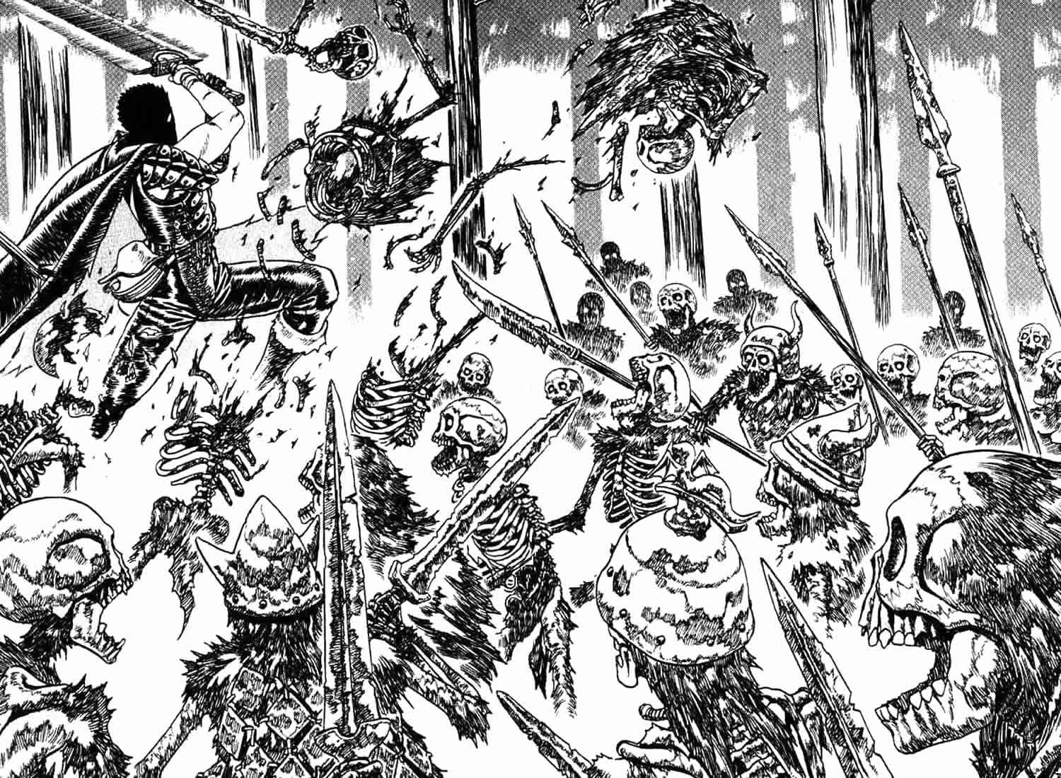 pattern, creativity, 720P, architecture, no people, outdoors, low angle view, growth, decoration, sky, tree, human representation, art and craft, Kentaro Miura, HD Wallpaper