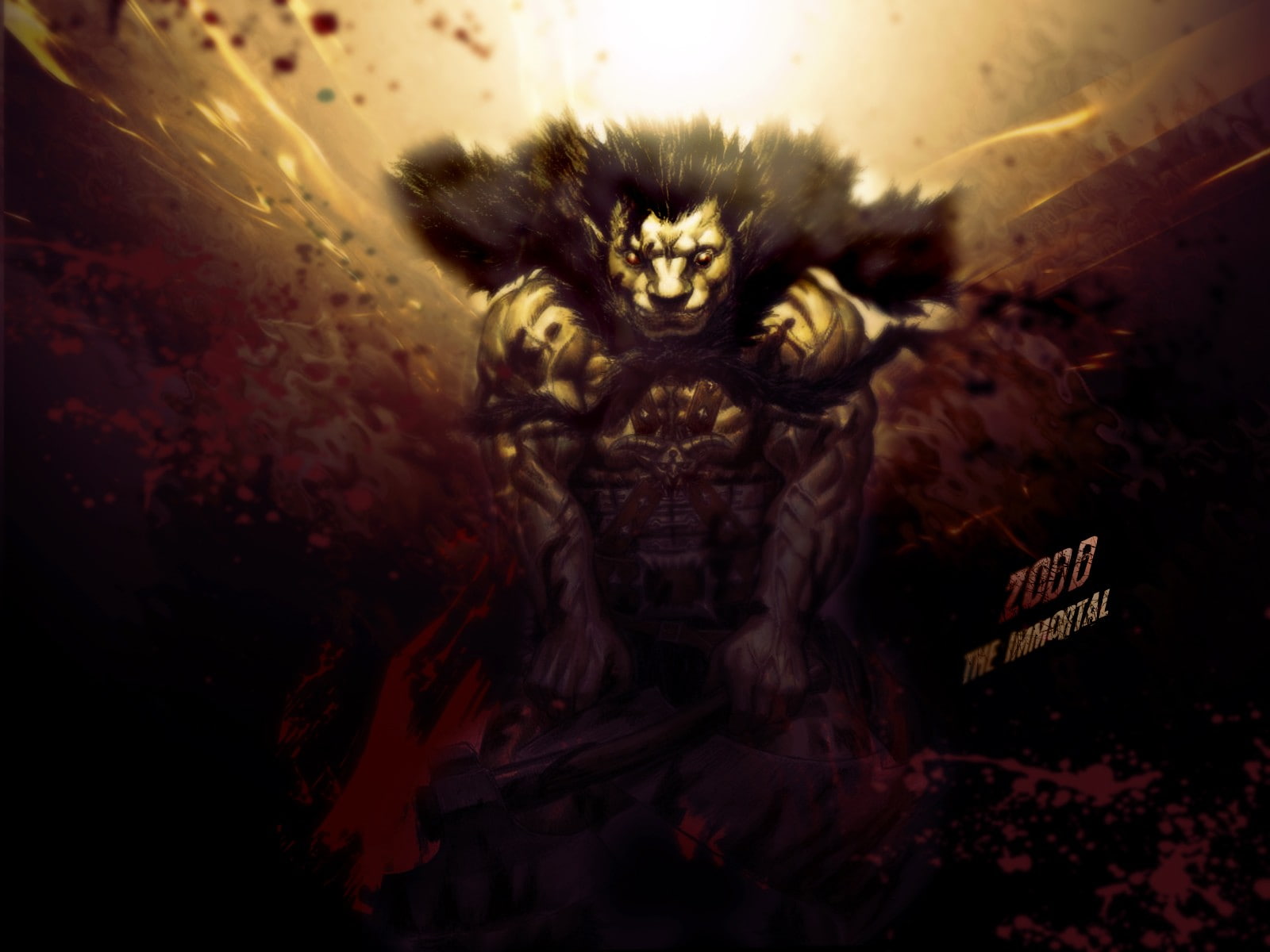 Zodd, fear, Kentaro Miura, evil, art and craft, spooky, close-up, emotion, celebration, 720P, horror, mystery, indoors, human representation, Berserk, HD Wallpaper