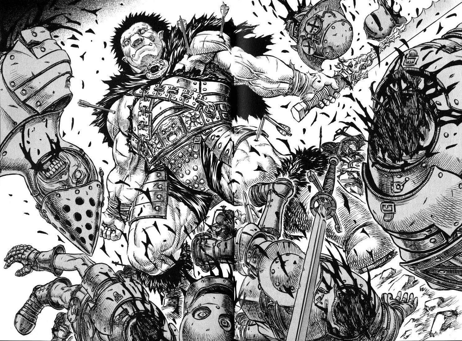 720P, Kentaro Miura, Berserk, Zodd, HD Wallpaper