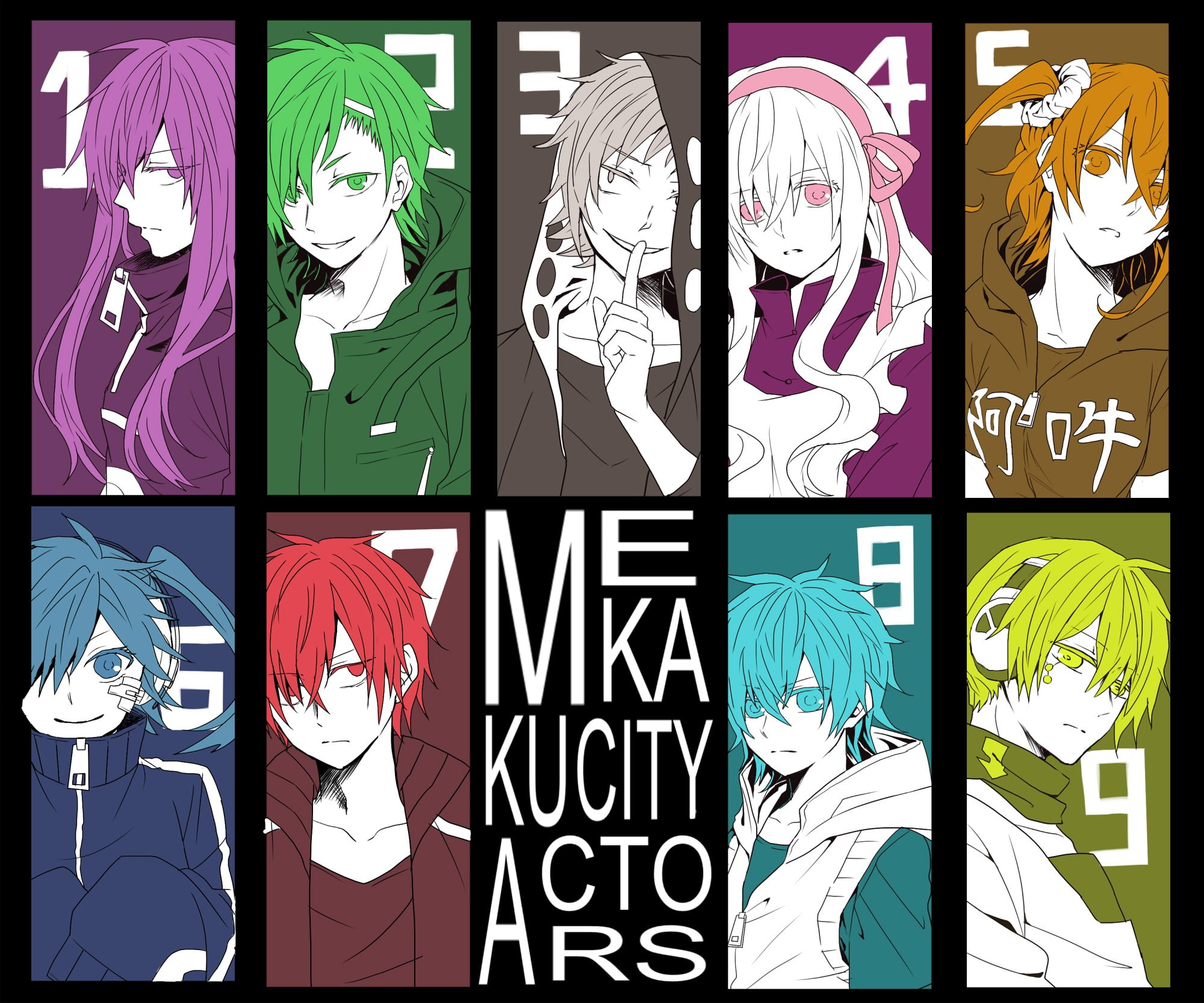 manga, Kagerou Project, 1080P, HD Wallpaper