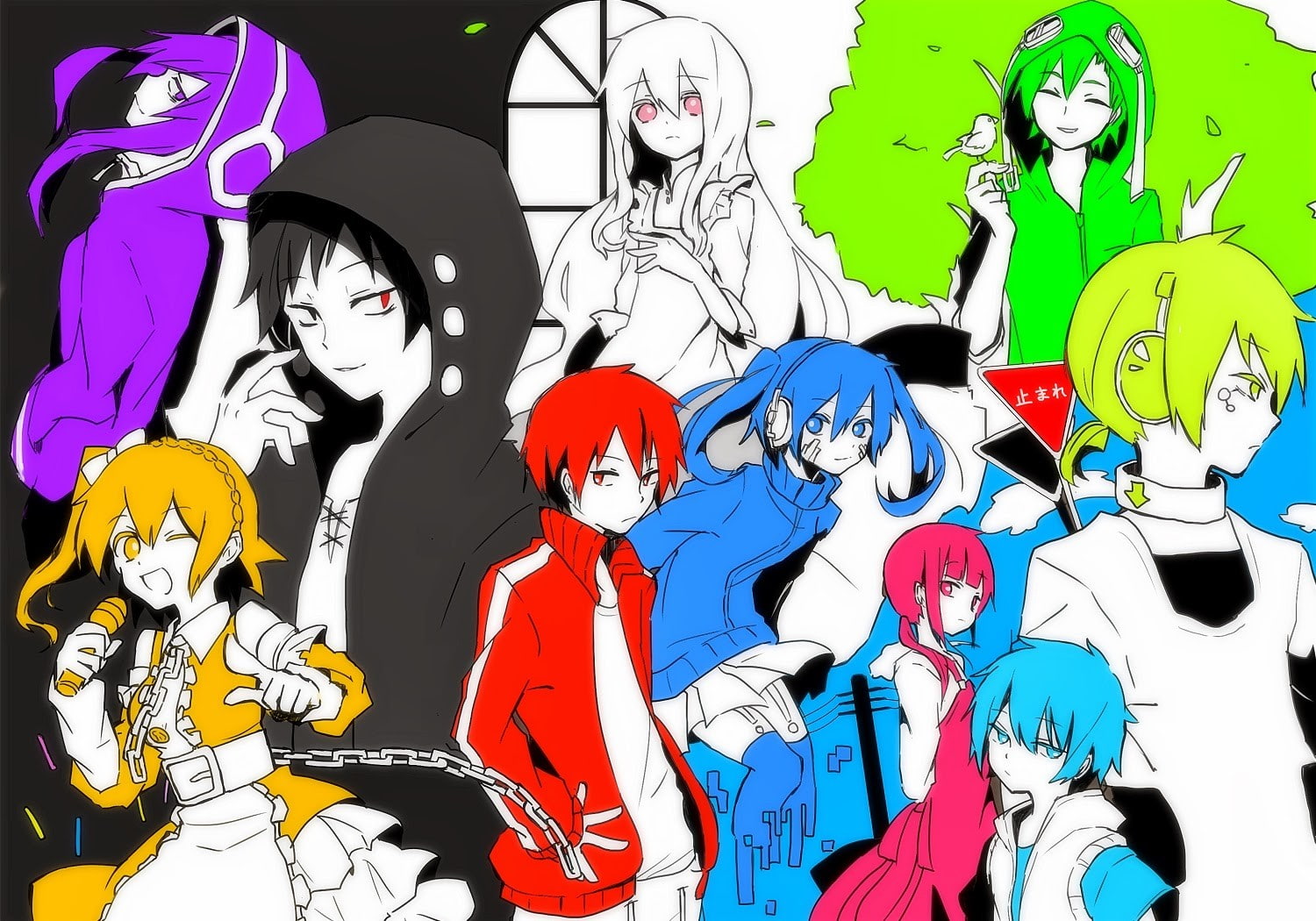 Kagerou Project, 720P, manga, HD Wallpaper