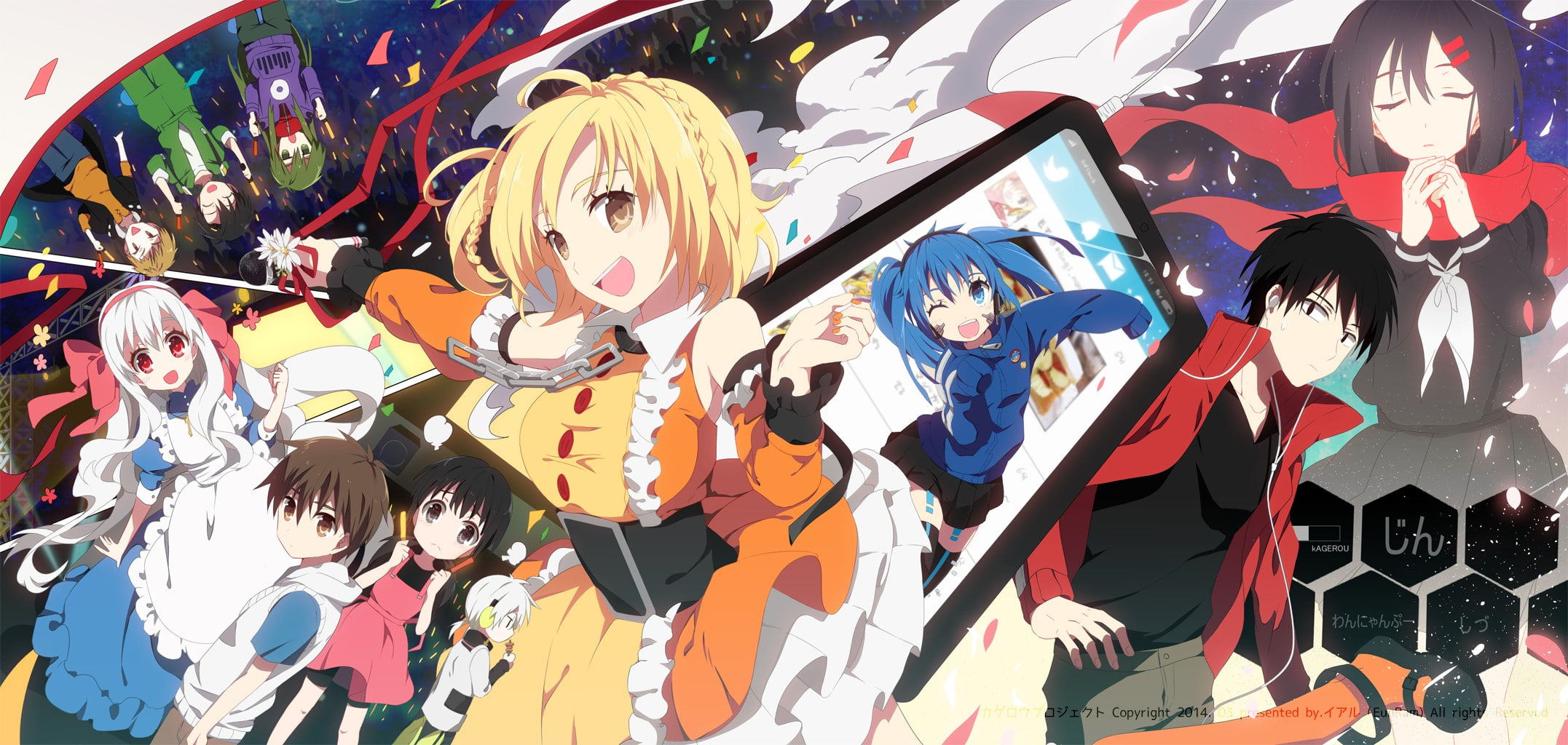 manga, Kagerou Project, 1080P, HD Wallpaper