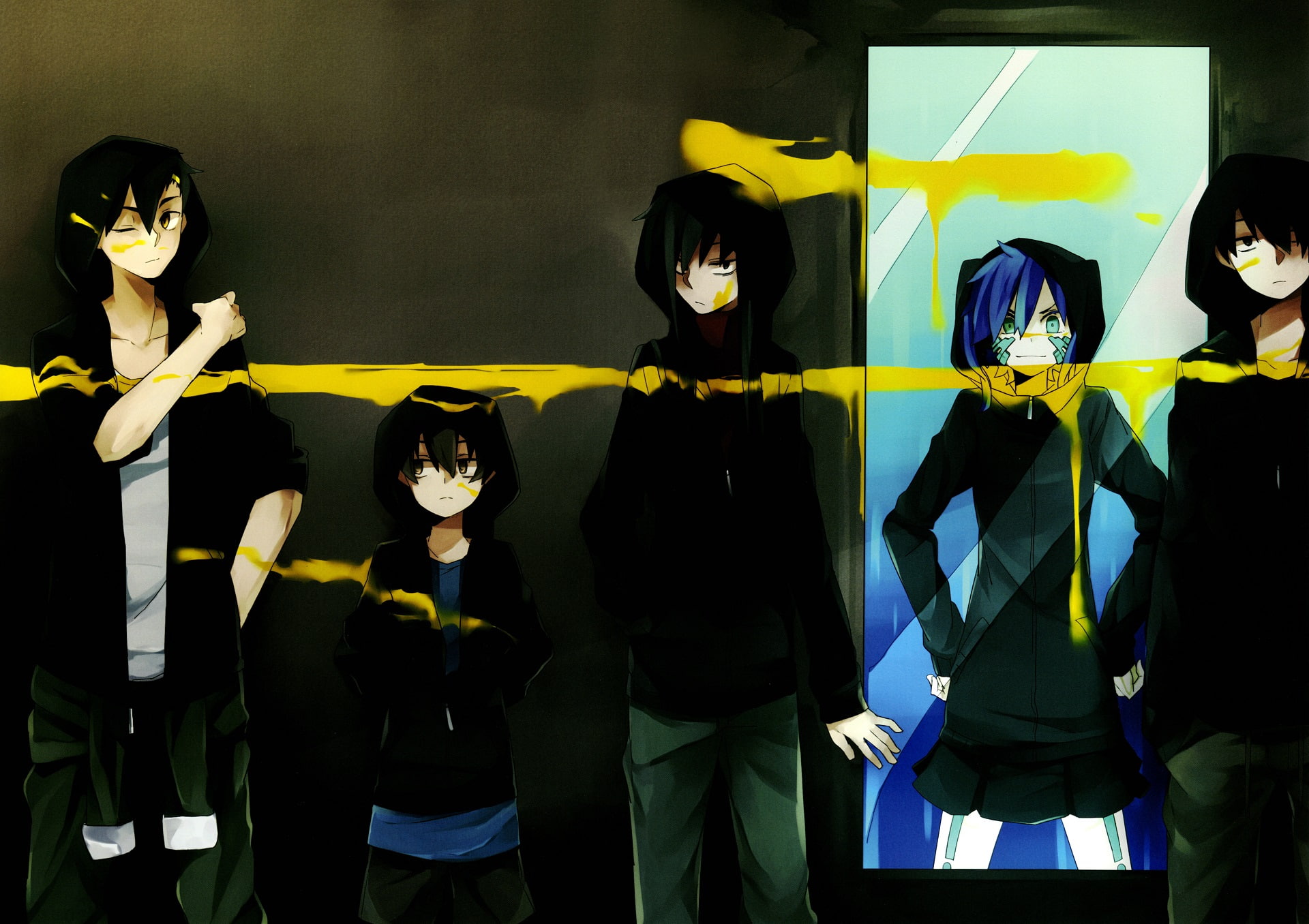Shintaro Kisaragi, Anime, Takane " Ene" Enomoto, Kagerou Project, Tsubomi Kido, 1080P, Kousuke Seto, Hibiya Amamiya, HD Wallpaper