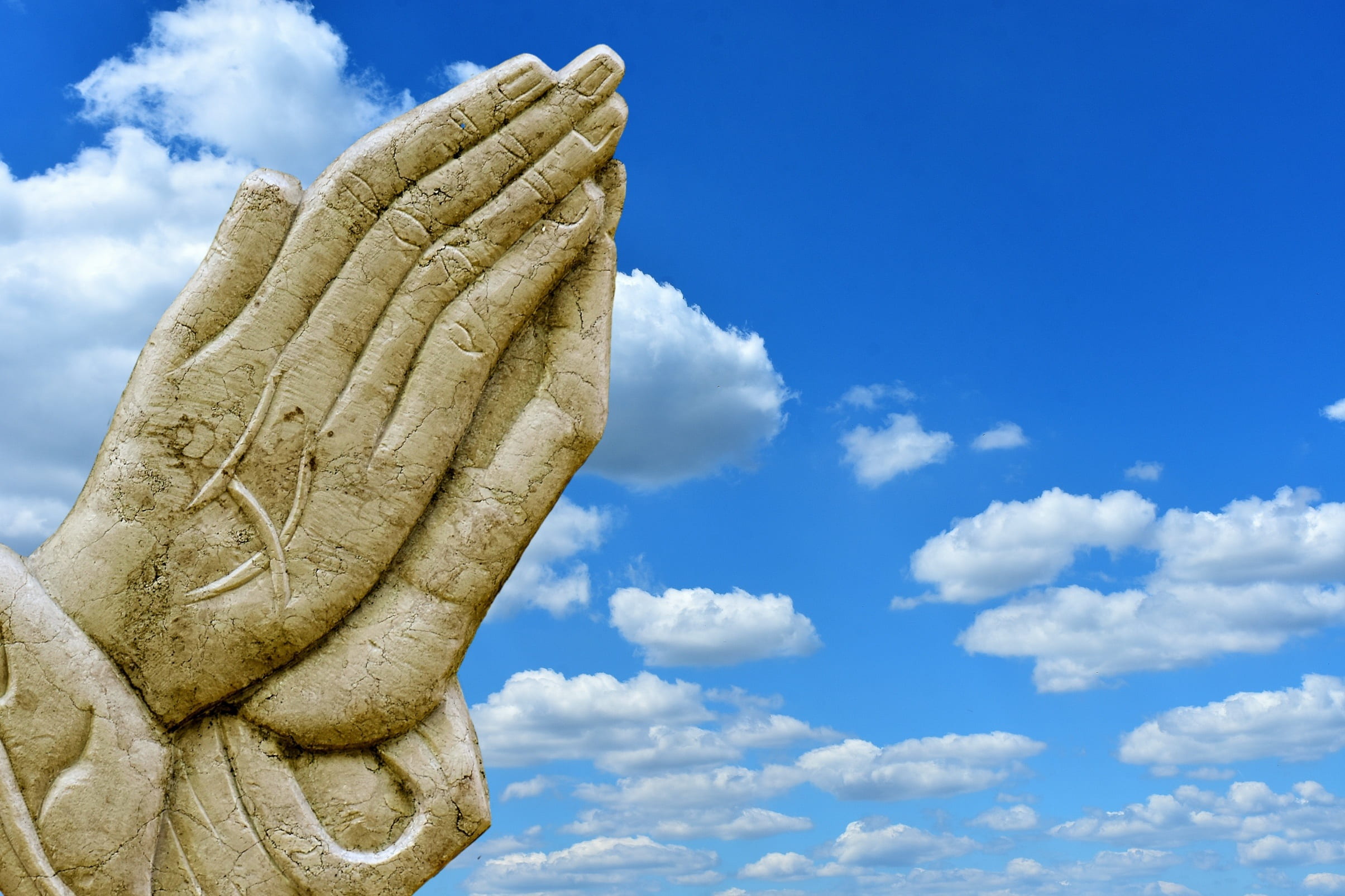 granite, outdoors, statue, the past, structure, art and craft, clouds, tombstone, human representation, craft, creativity, cemetery, no people, architecture, HD Wallpaper