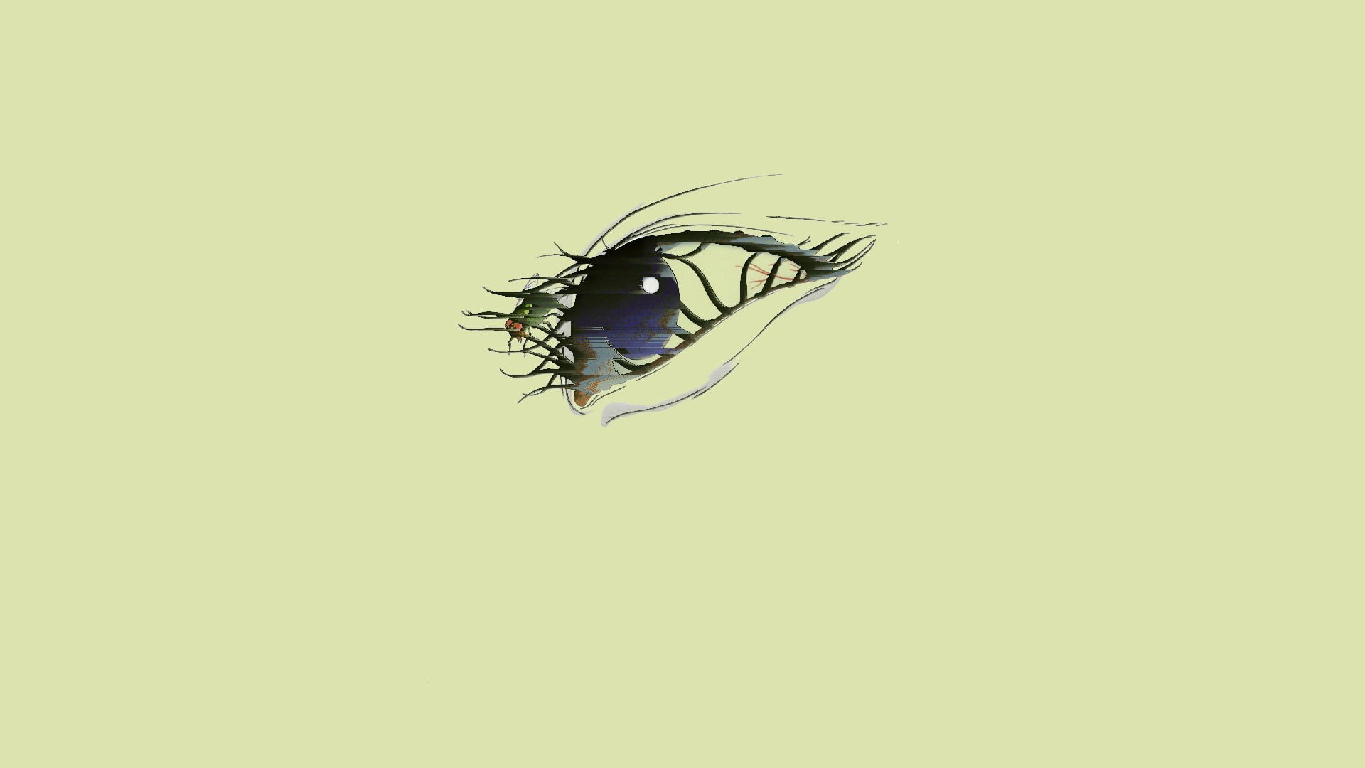 pixel sorting, 1080P, Aeon Flux, HD Wallpaper