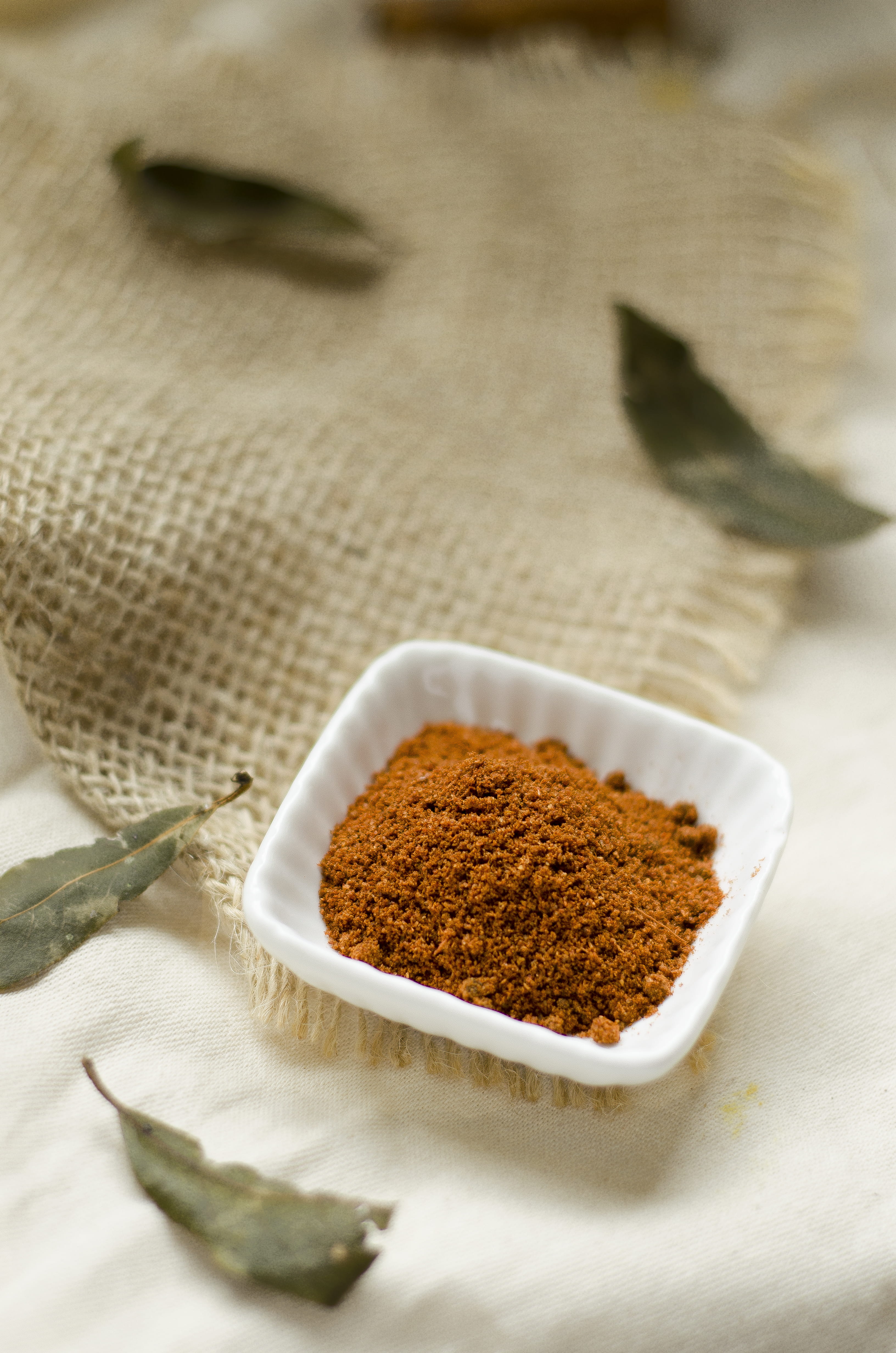 textile, ingredient, kitchen utensil, burlap, spice, focus on foreground, close-up, ground - culinary, high angle view, 4K, food and drink, healthy eating, Phone HD Wallpaper