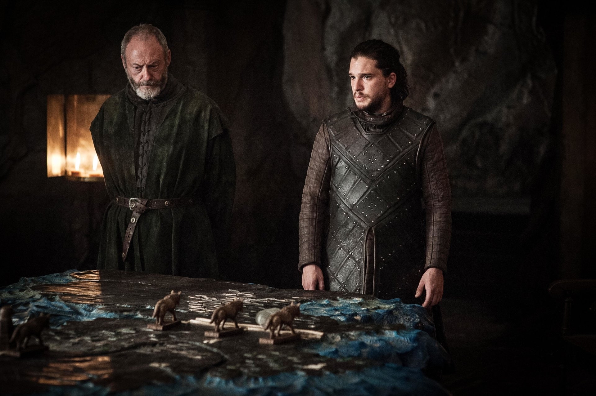 TV Show, 1080P, Kit Harington, Game Of Thrones, Davos Seaworth, Jon Snow, Liam Cunningham, HD Wallpaper