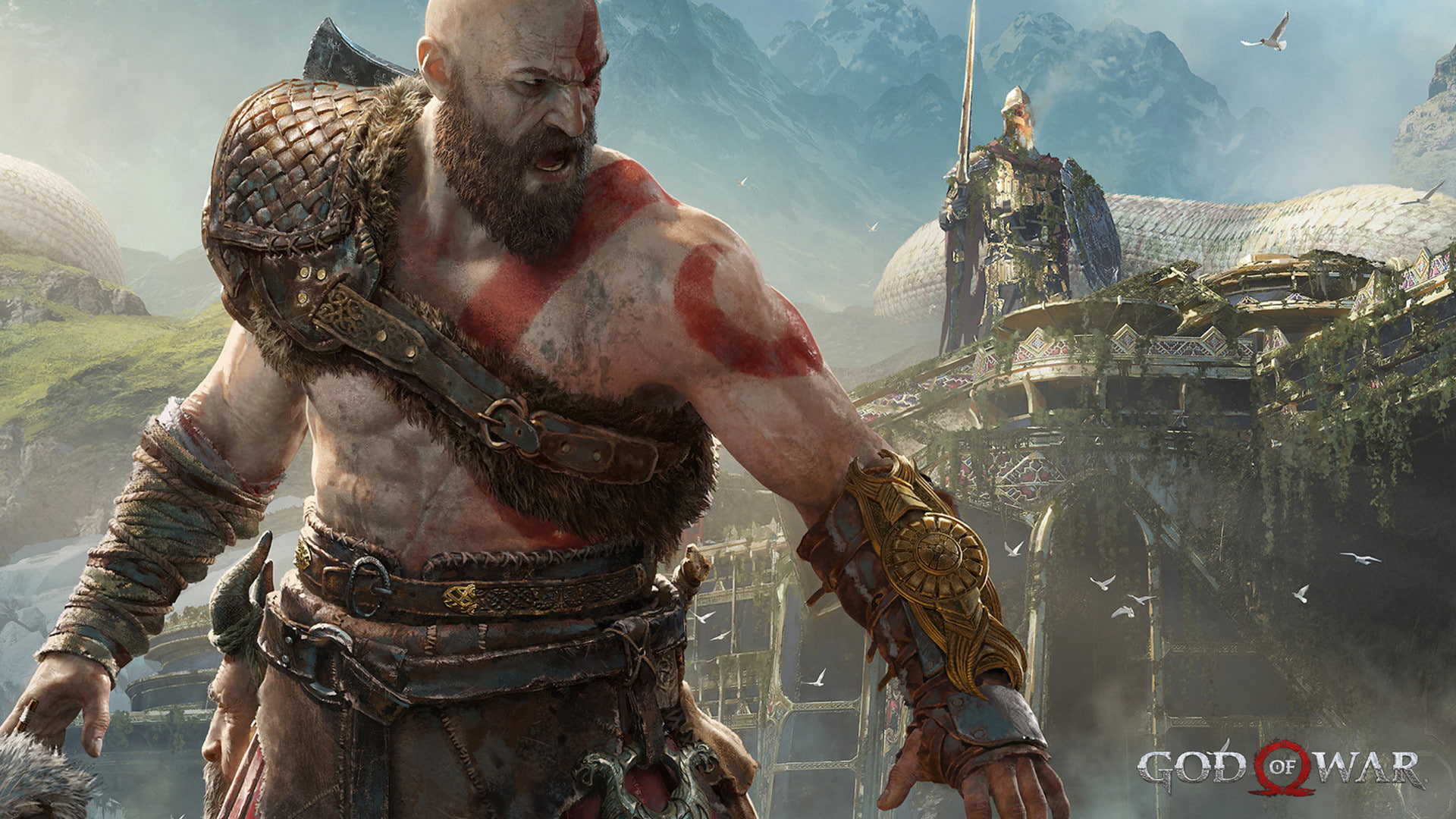 4k, war, 1080P, Kratos, god, 8k, HD Wallpaper