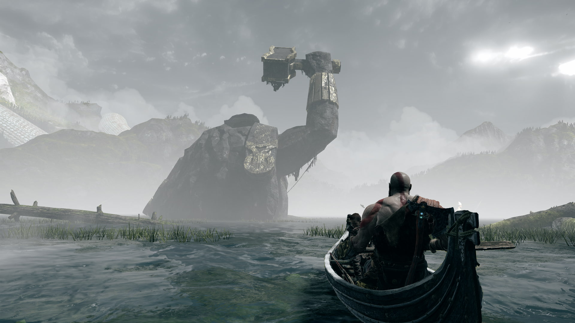 games art, God of War (2018), 1080P, video games, HD Wallpaper