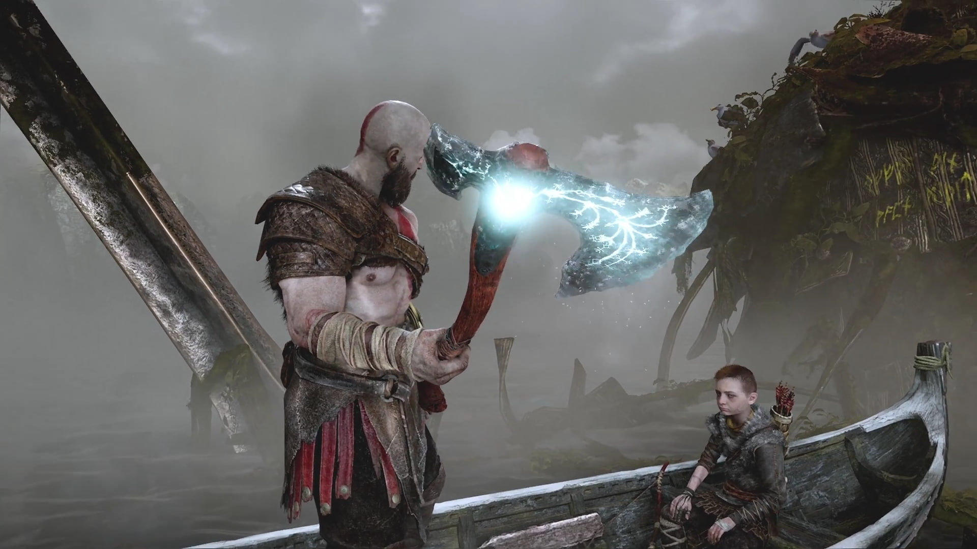 Kratos, 1080P, God of War, God of War (2018), HD Wallpaper