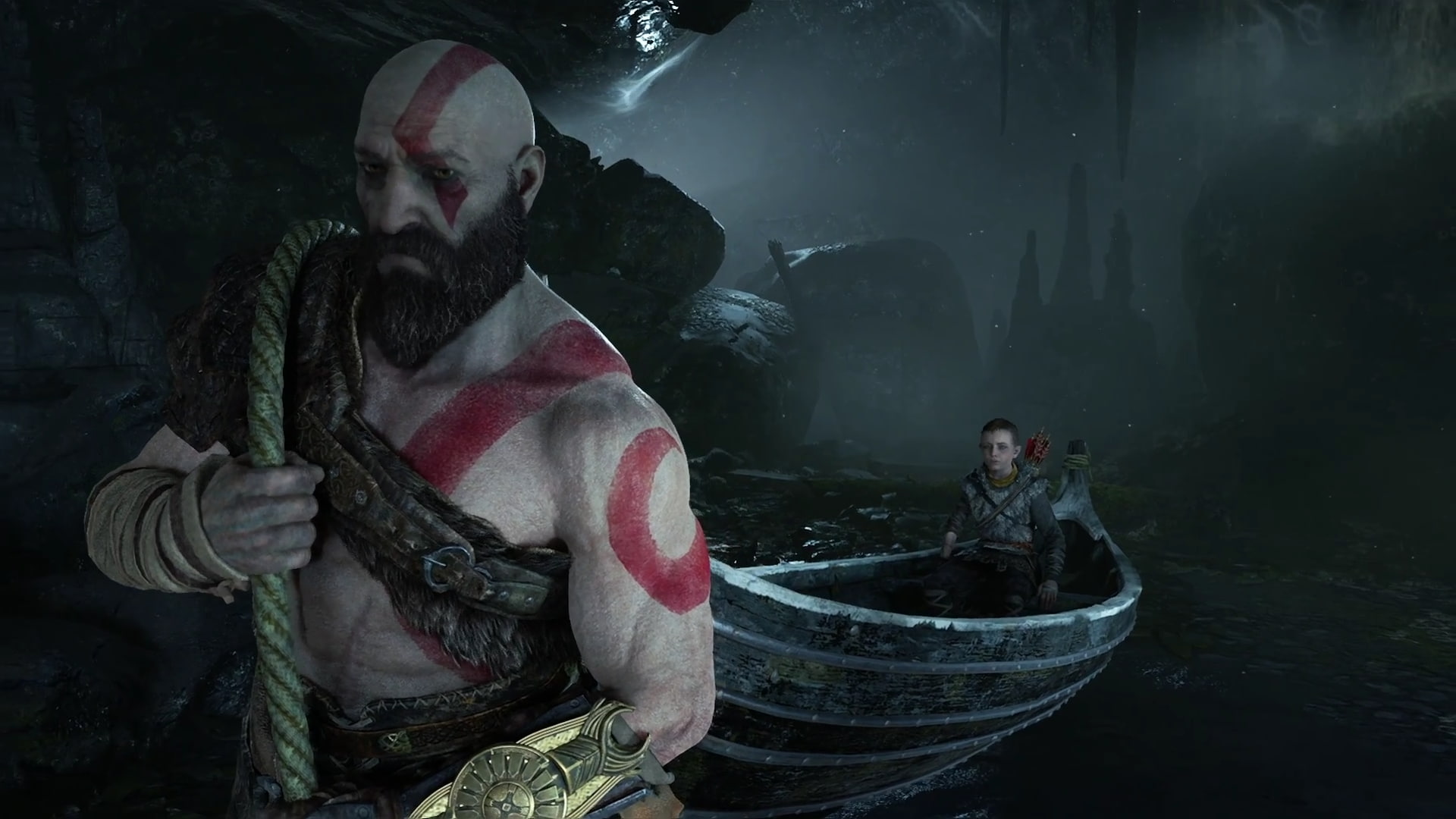 God of War (2018), God of War, Kratos, video games, 1080P, HD Wallpaper