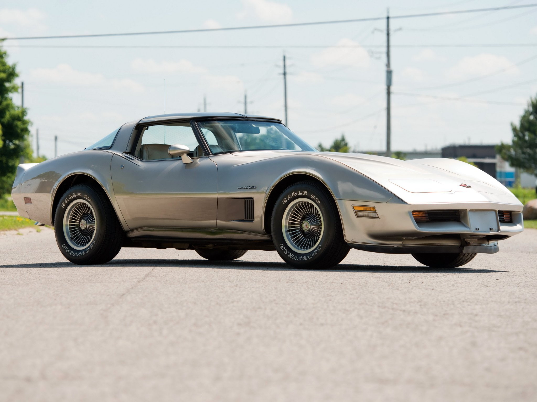 1982, supercar, c 3, 1080P, muscle, collector, corvette, chevrolet, edition, HD Wallpaper
