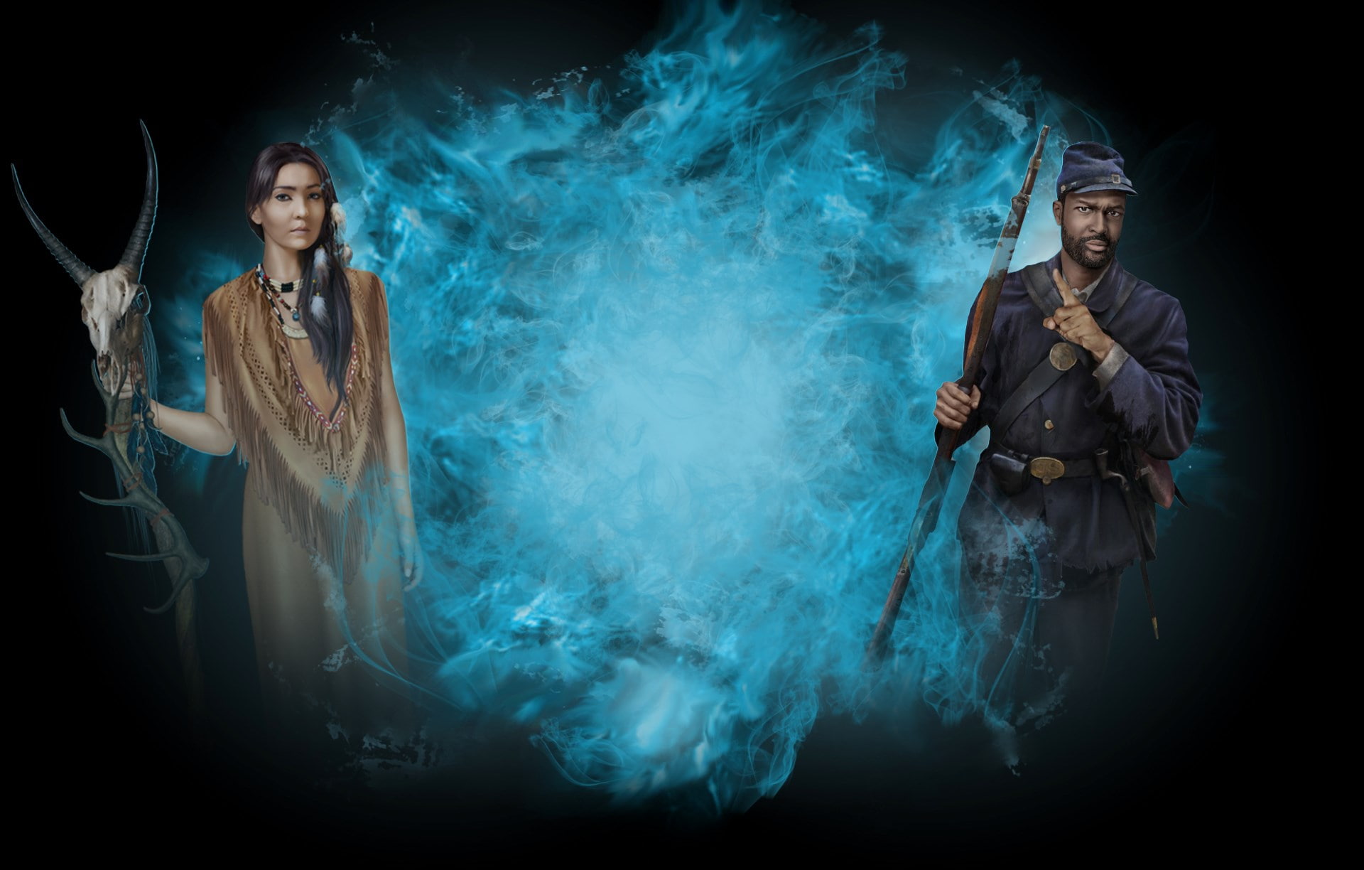 1080P, mystery, clothing, people, women, looking at camera, paranormal state poison spring collectors edition, smoke - physical structure, young adult, HD Wallpaper
