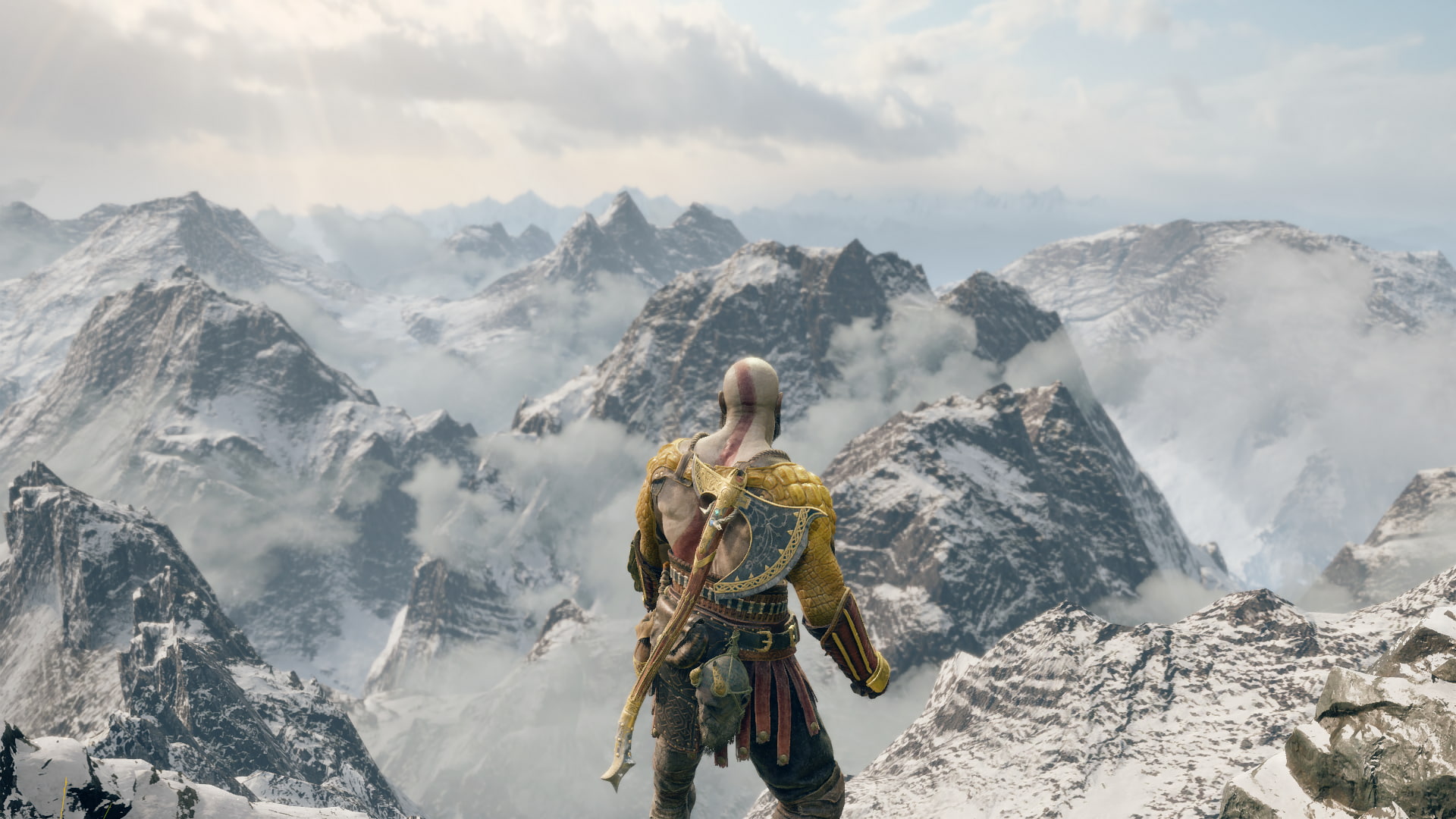 games art, video games, 1080P, God of War (2018), HD Wallpaper