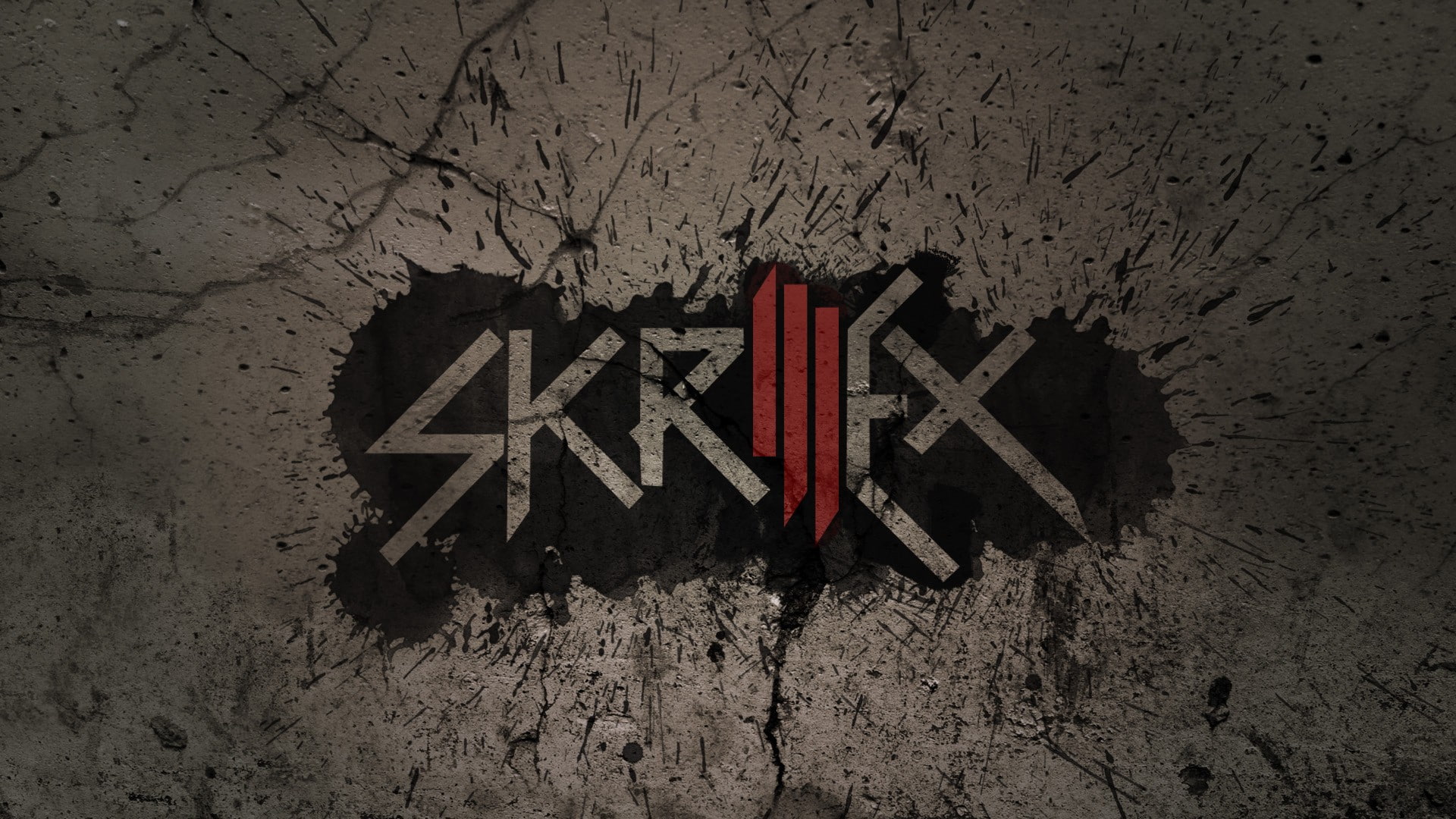 hd, splatter, 1080P, music, skrillex, HD Wallpaper