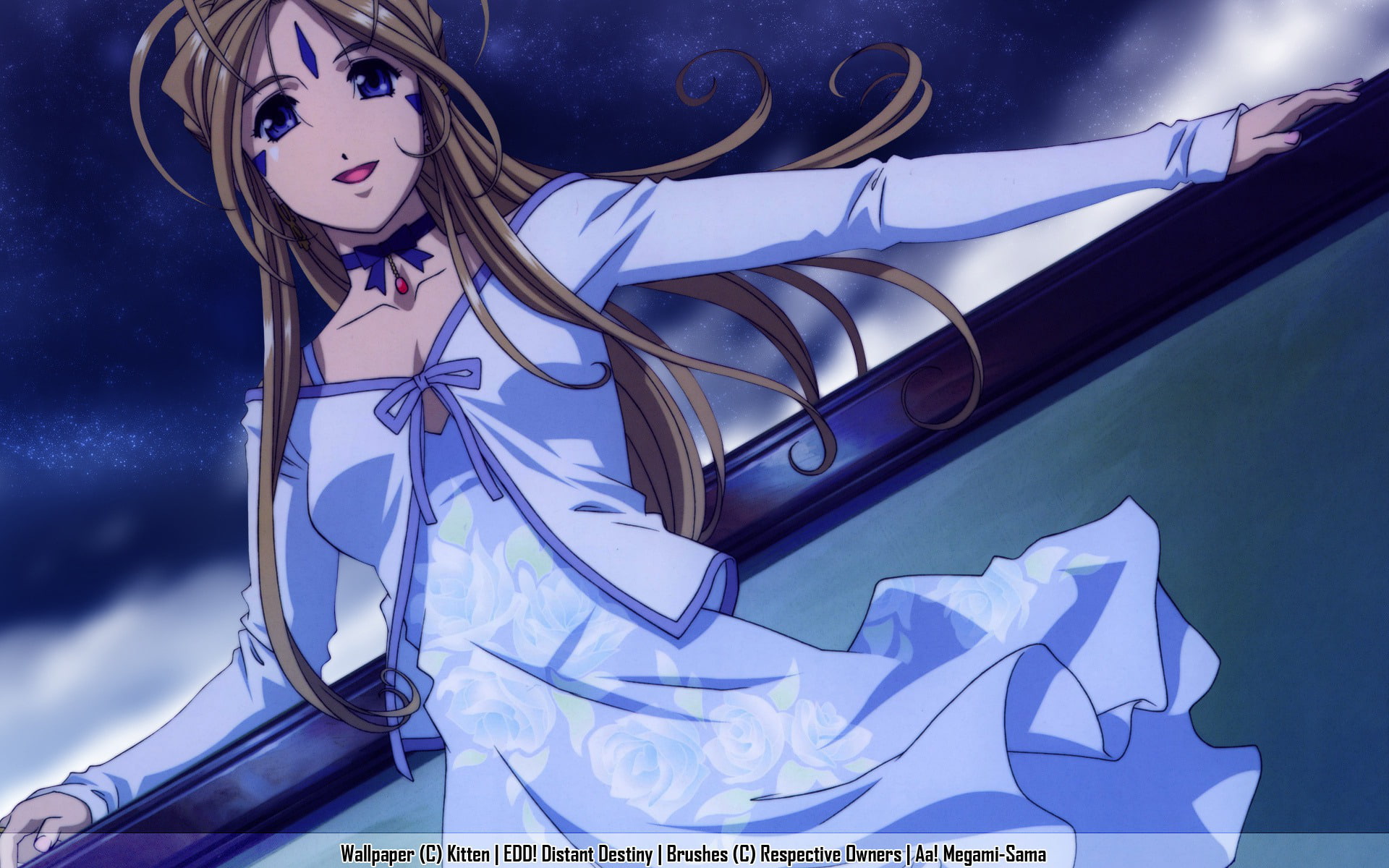 arts culture and entertainment, young adult, Ah! My Goddess!, human representation, one person, indoors, fashion, young women, anime, purple, women, lifestyles, HD Wallpaper