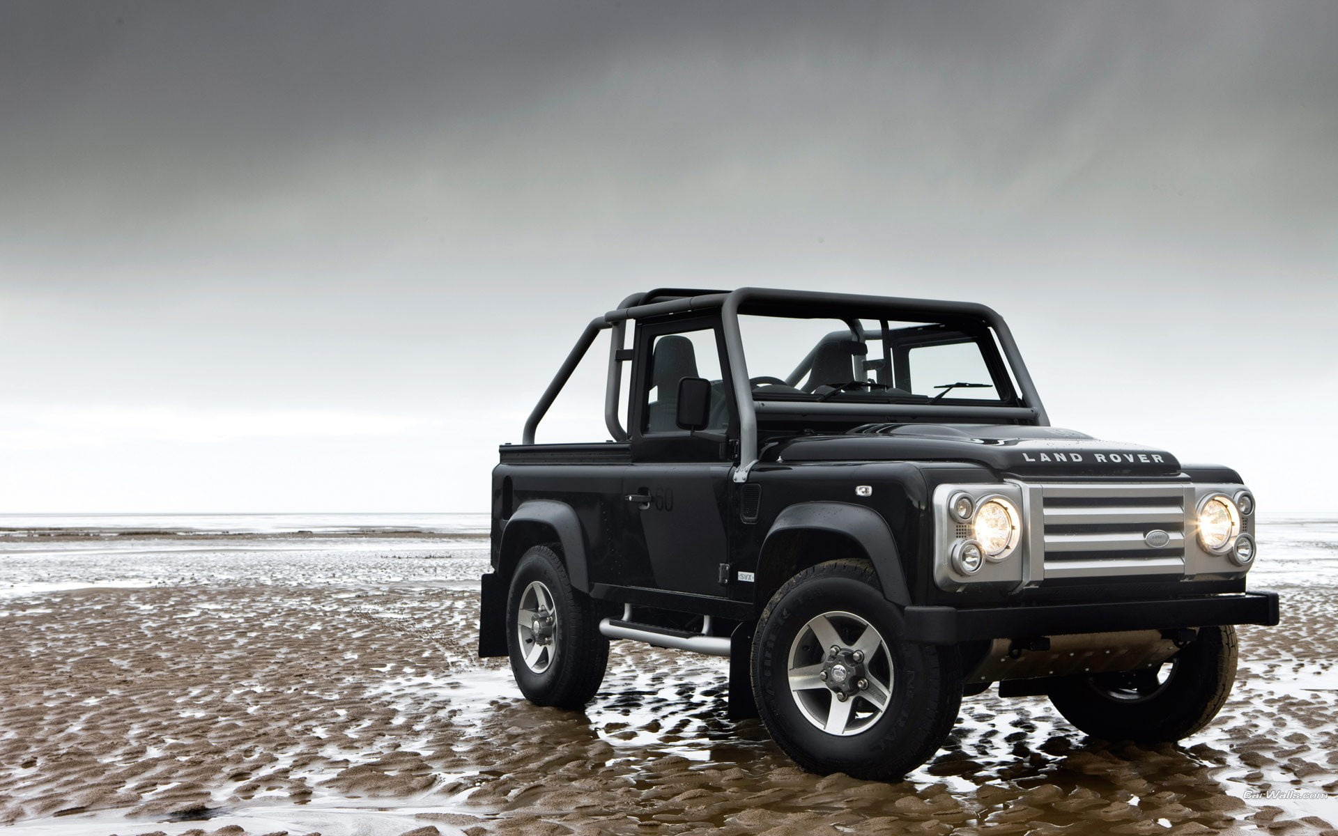 1080P, truck, land, hd, beach, cars, rover, HD Wallpaper