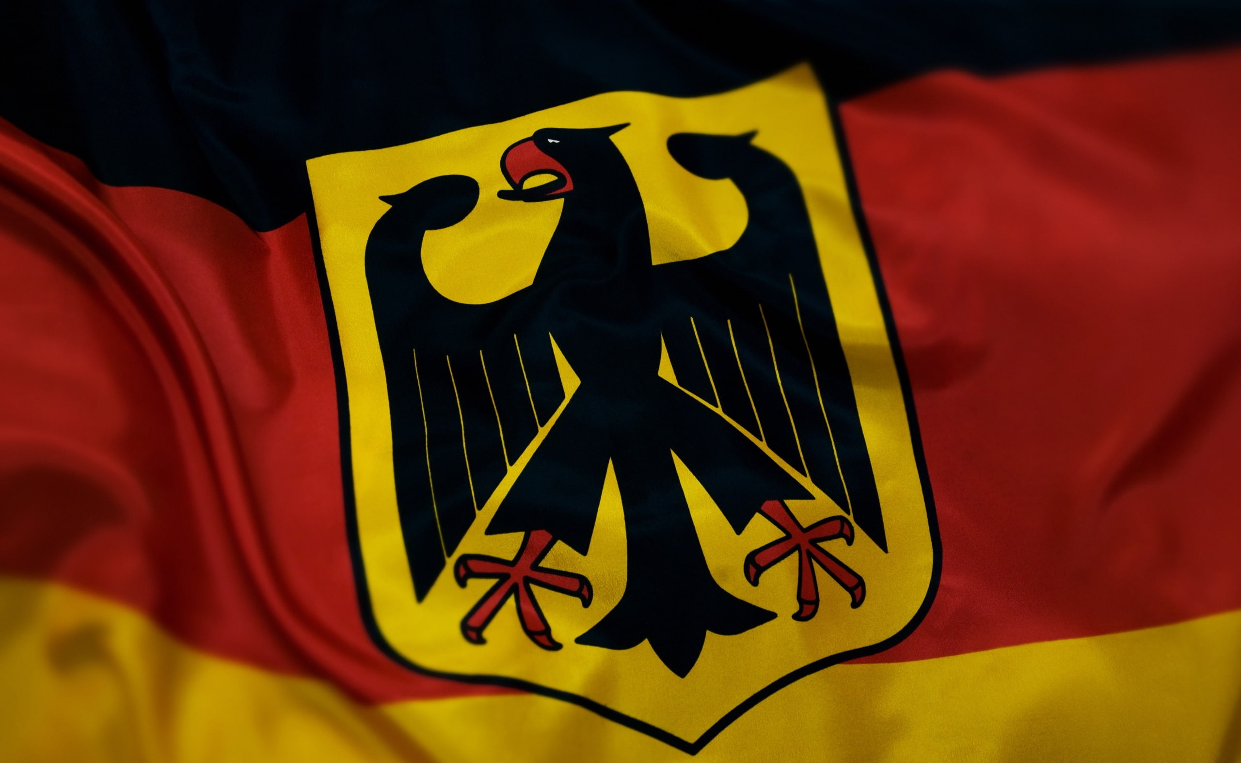 no people, representation, star shape, yellow, black, flag, human representation, Arms, selective focus, midsection, day, bird, bed, textile, striped, Europe, HD Wallpaper