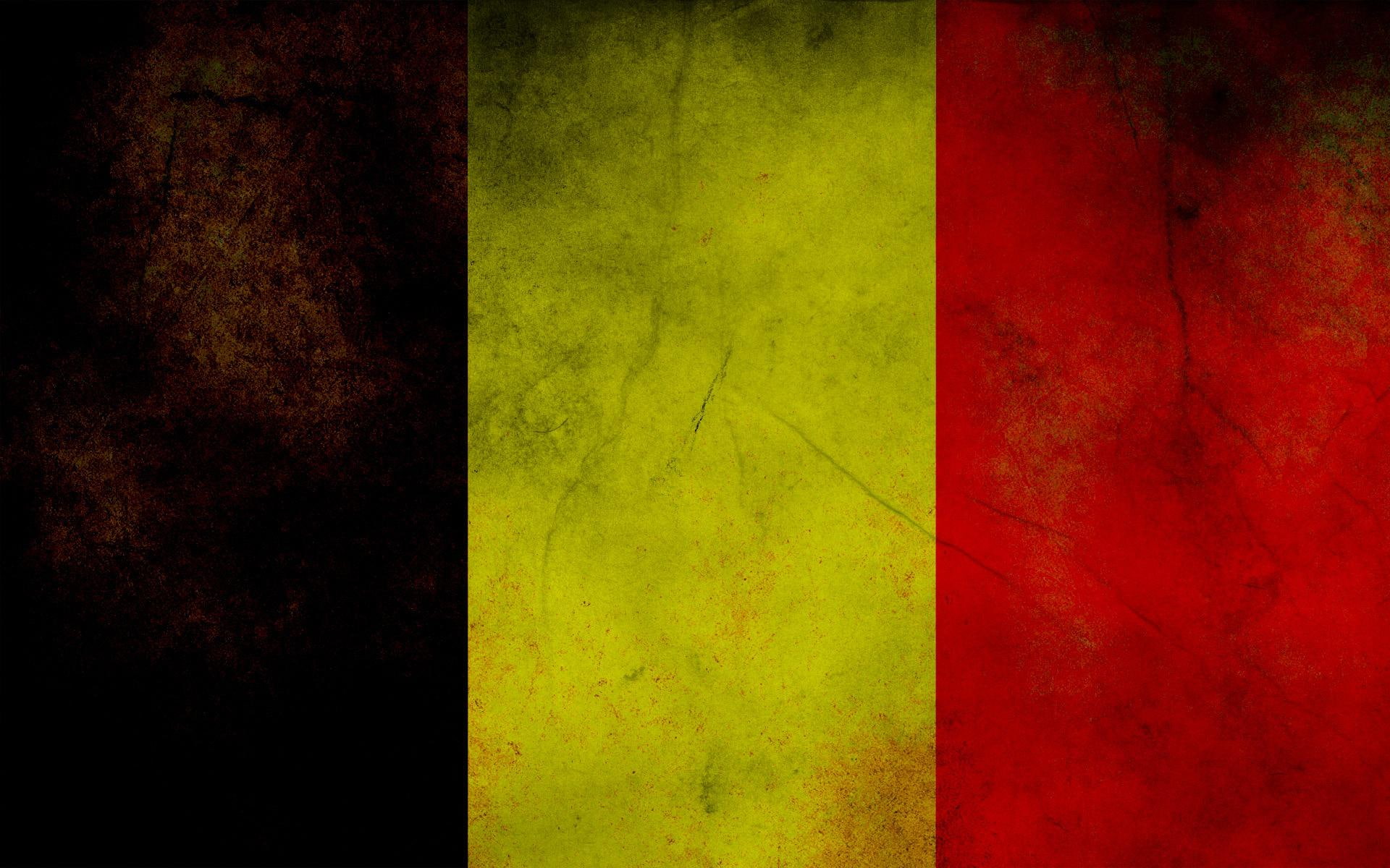 belgium, 1920x1200, black, 1080P, red, flag, yellow, color, digital art, HD Wallpaper