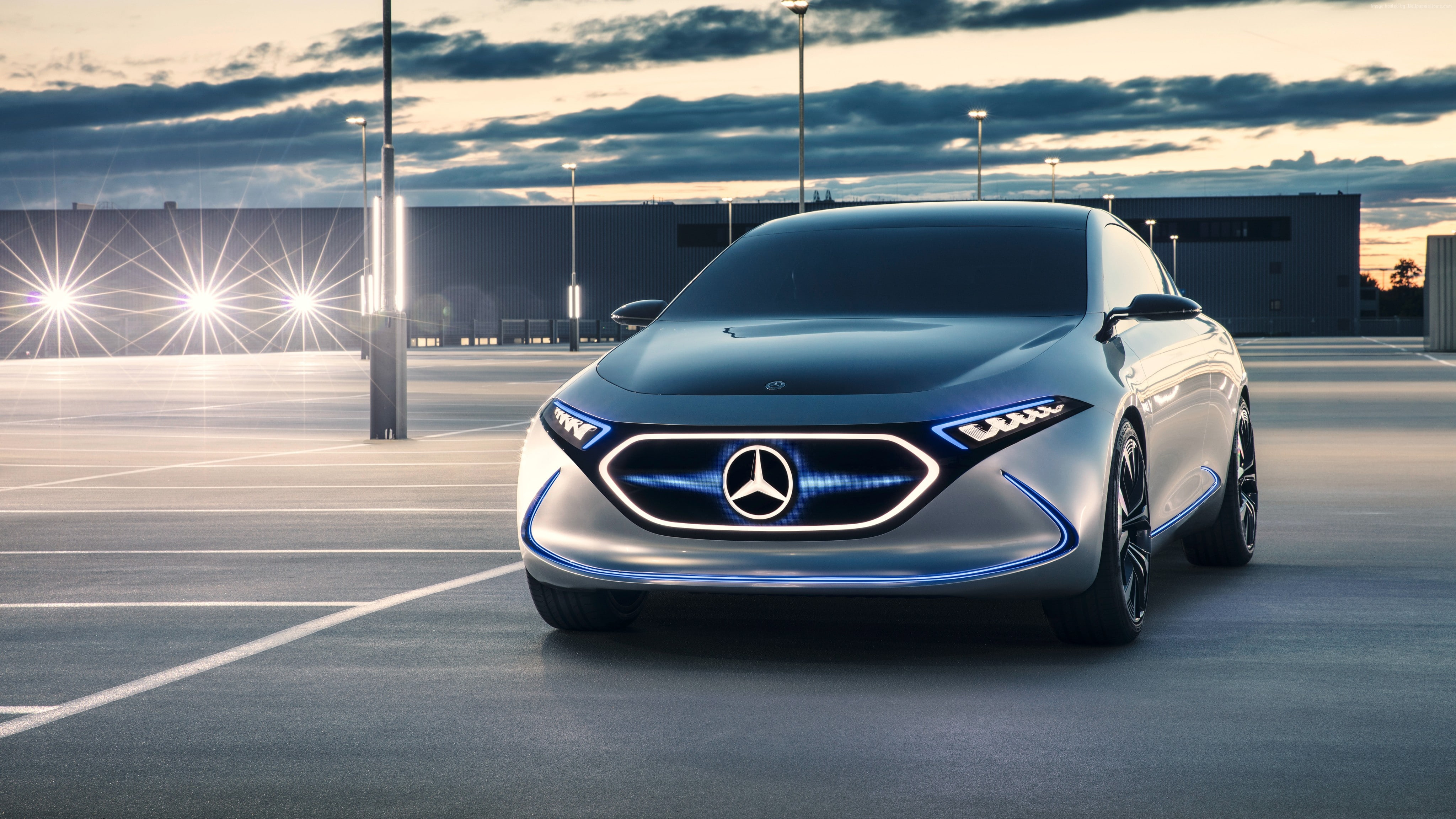 Mercedes-Benz Concept EQ, 4K, electric car, 4k, HD Wallpaper