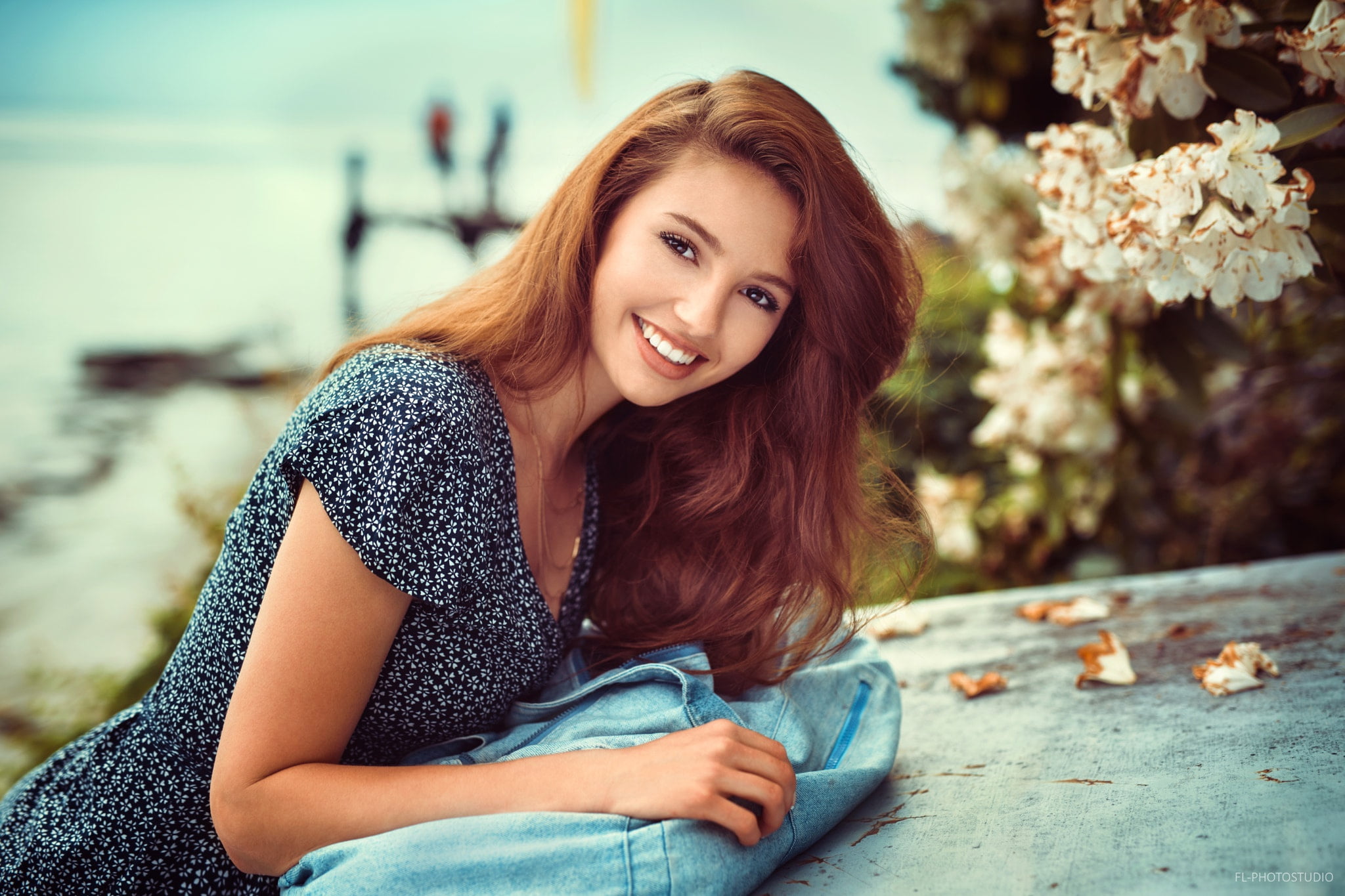 Lods Franck, smile, 1080P, Girl, Meline, HD Wallpaper
