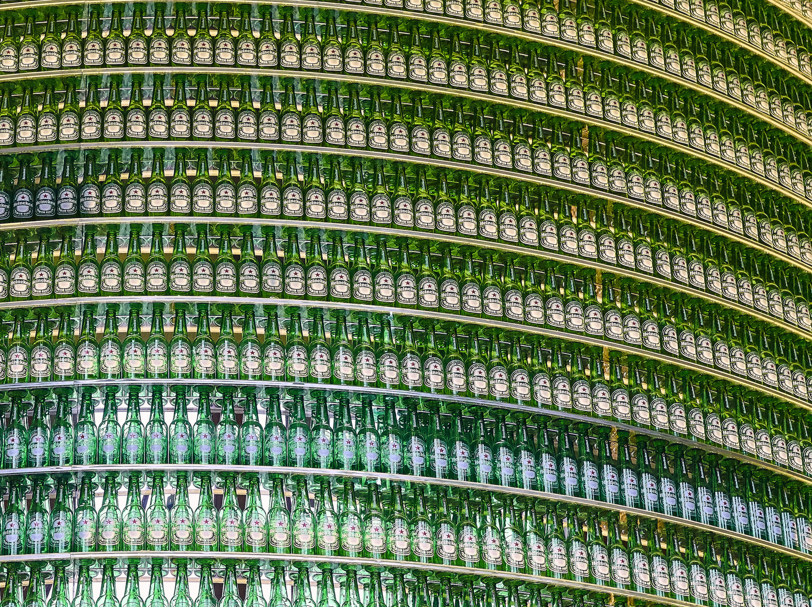 abstract, soda, staircase, supermarket, pile, history, architecture and art, built structure, backgrounds, drink, 2K, the past, gate, beer bottle, day, HD Wallpaper
