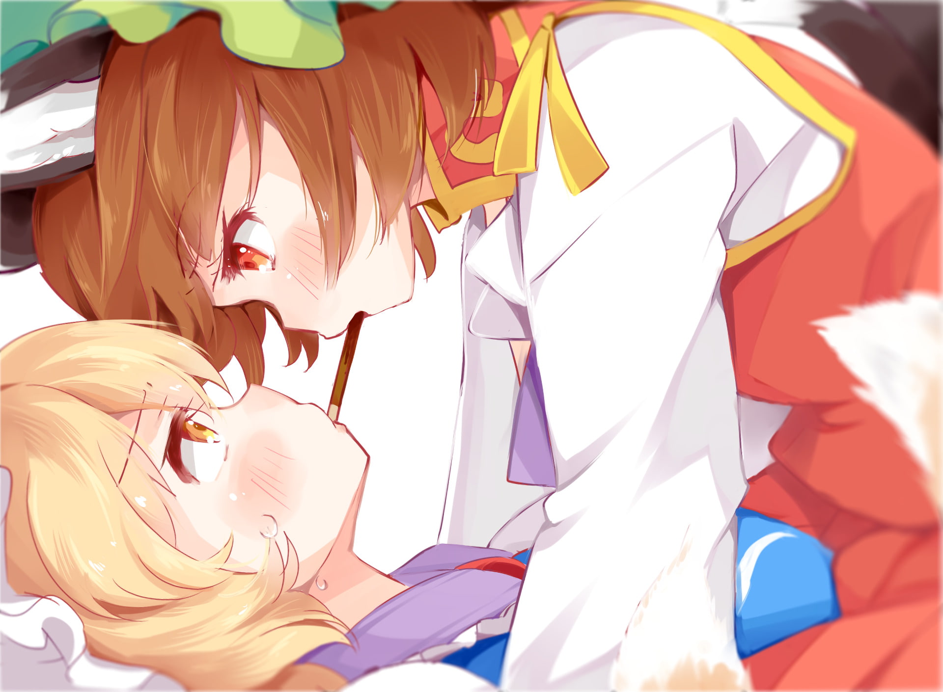 Anime, Ran Yakumo, Touhou, 1080P, Chen (Touhou), HD Wallpaper