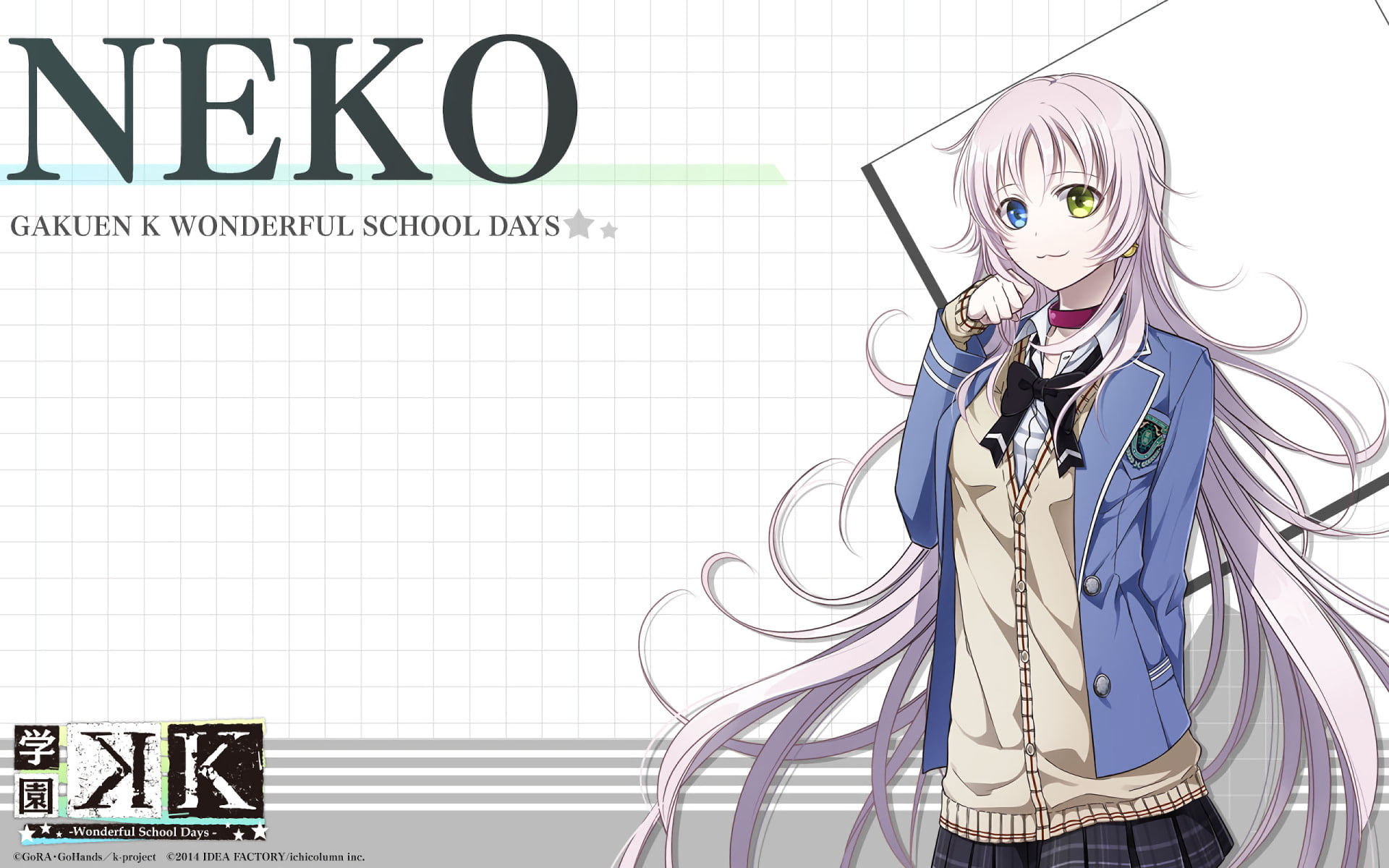 Neko (K Project), 1080P, Anime, K Project, HD Wallpaper