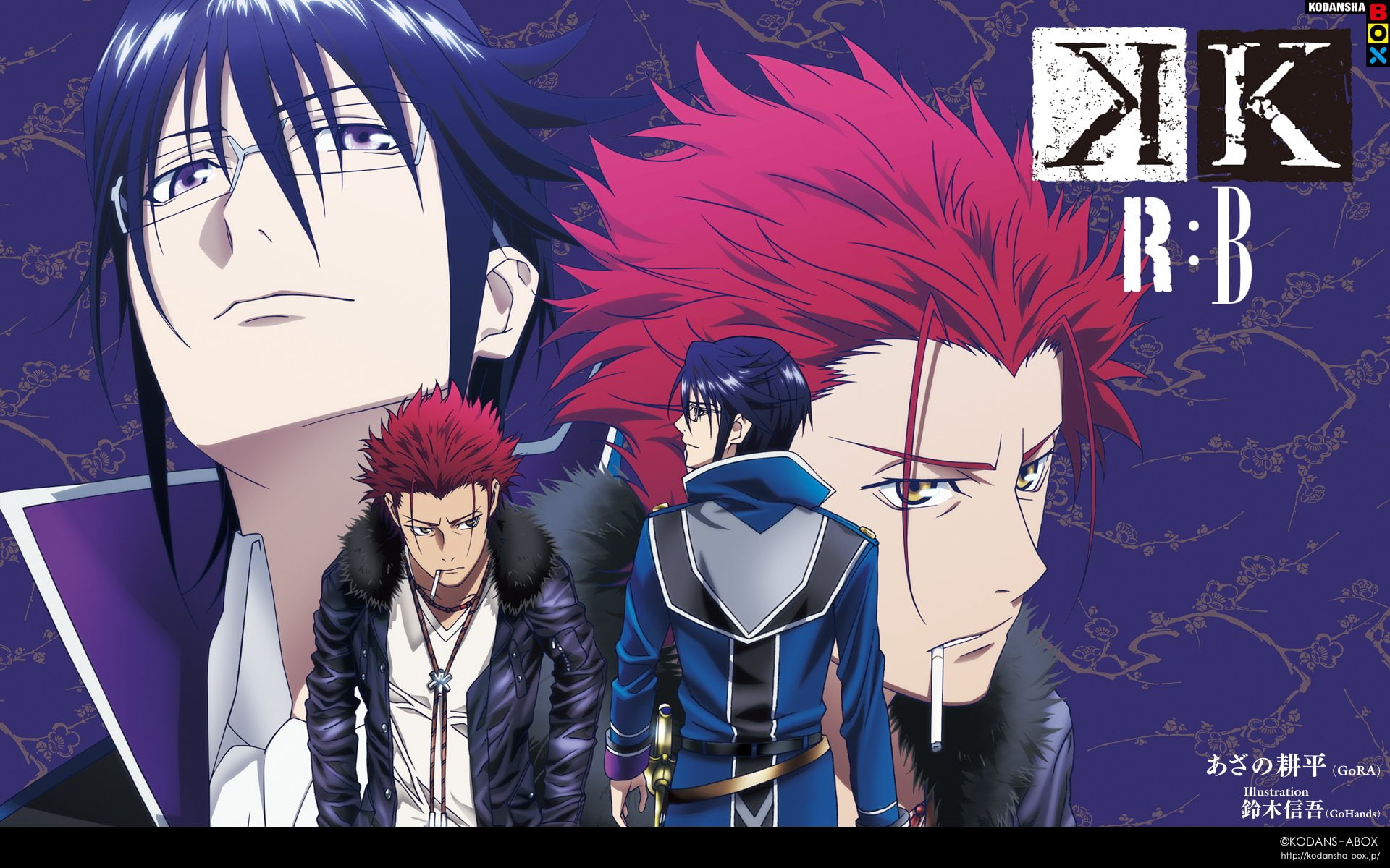 Anime, Reisi Munakata, Mikoto Suoh, K Project, 1080P, HD Wallpaper
