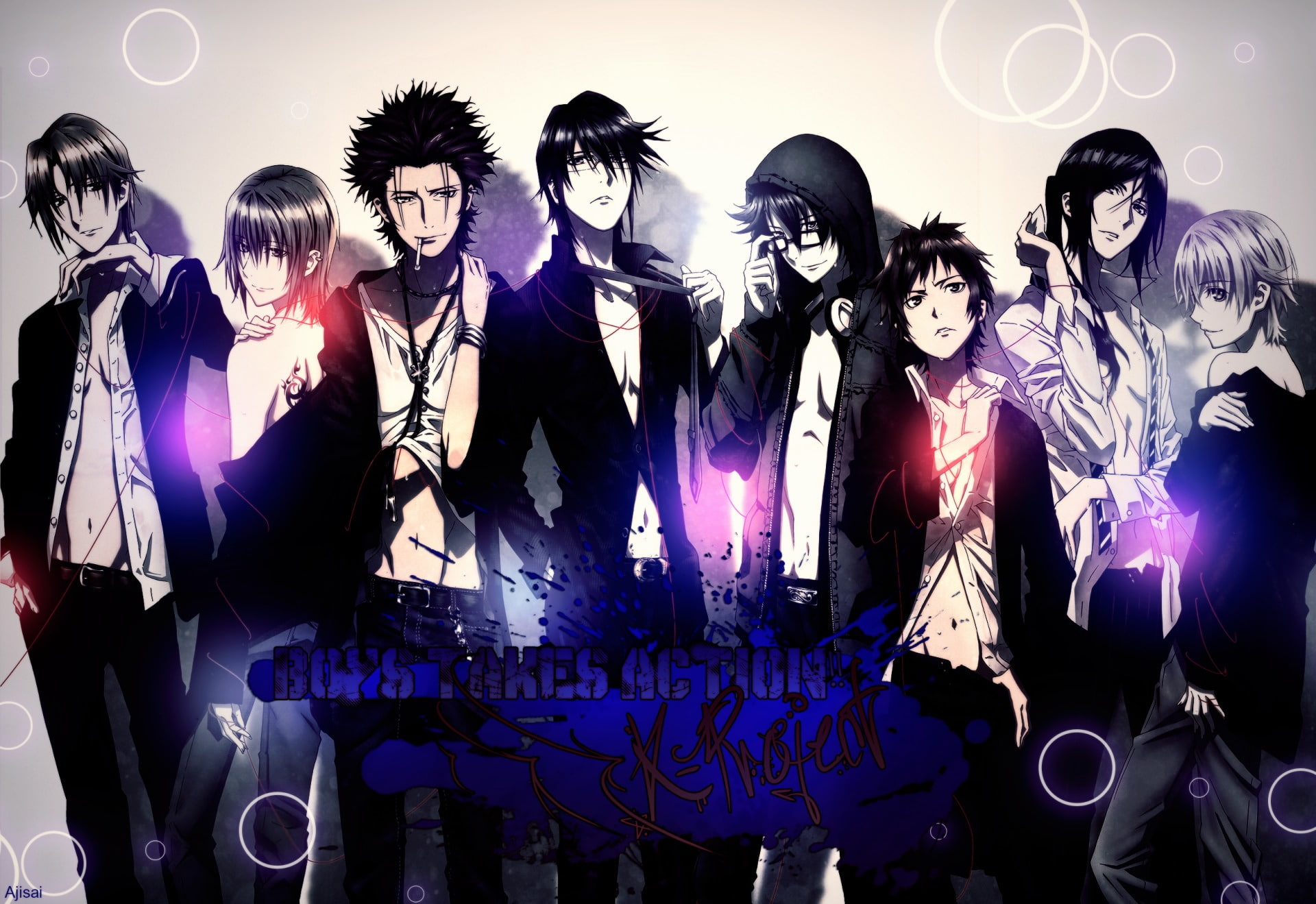 K Project, 1080P, Anime, HD Wallpaper