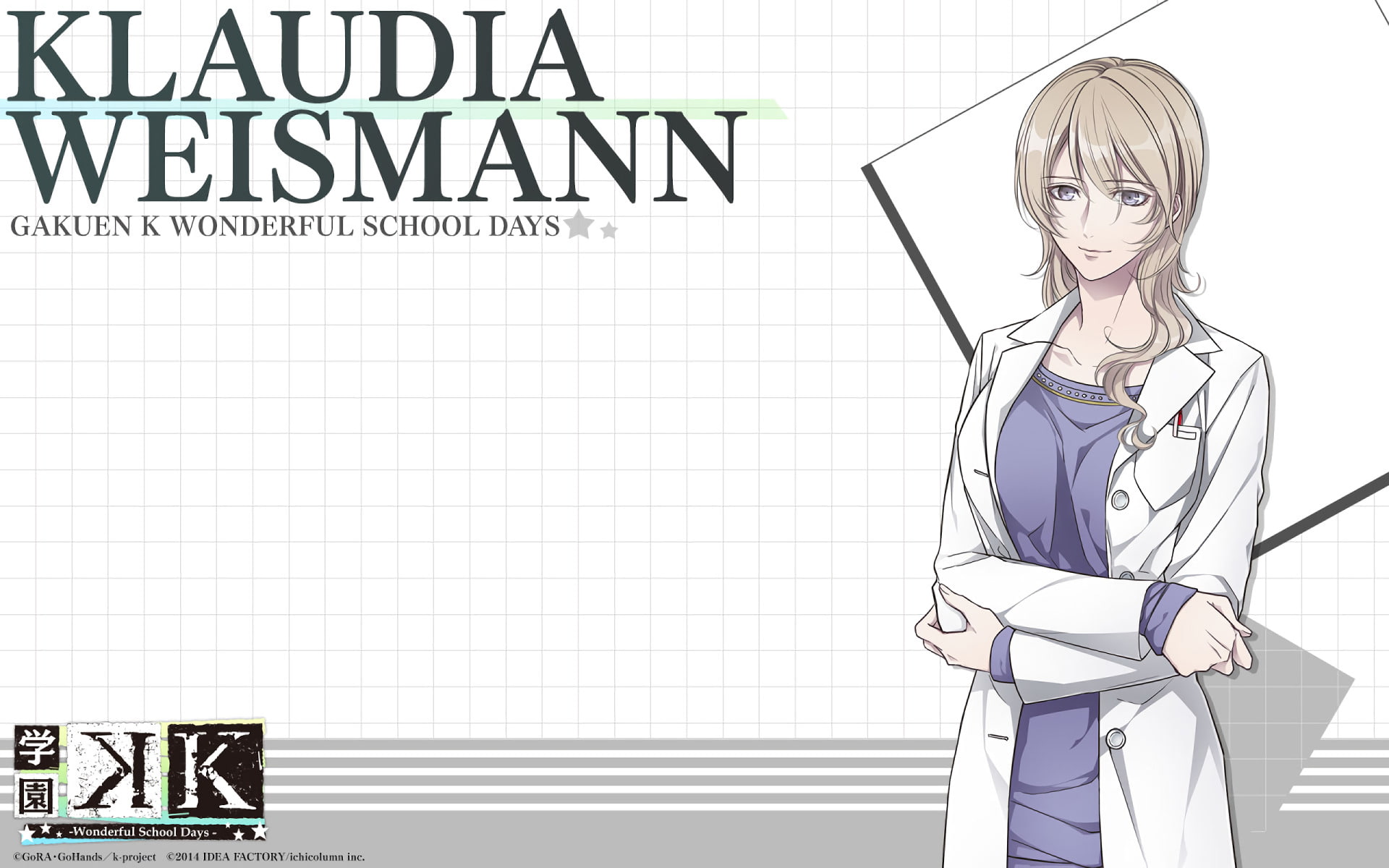 Anime, K Project, Claudia Weismann, 1080P, HD Wallpaper