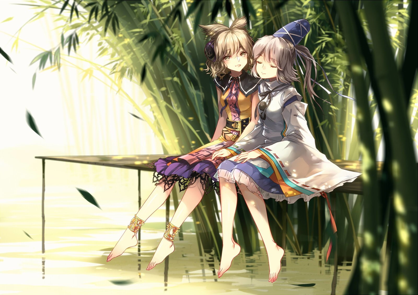 Mononobe No Futo, Anime, Toyosatomimi no Miko, Touhou, 720P, HD Wallpaper