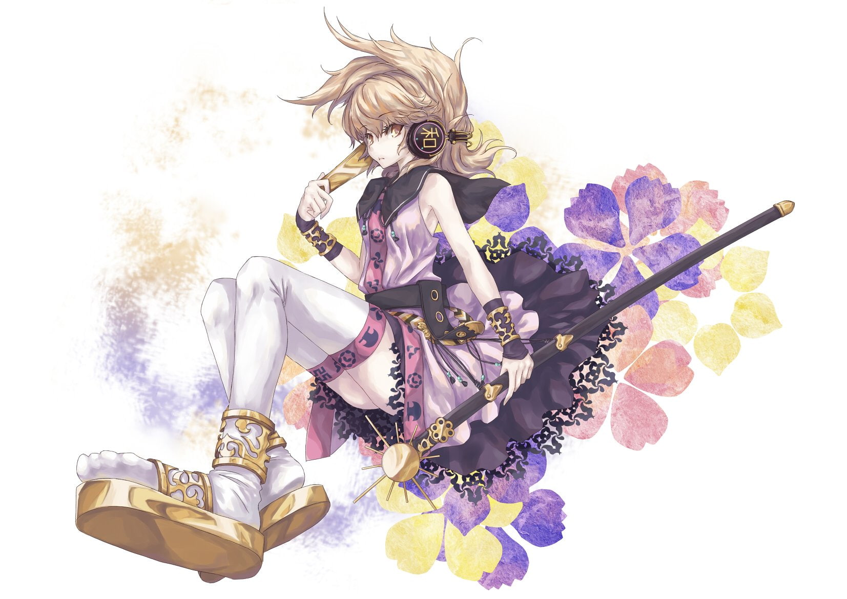 Touhou, 720P, Toyosatomimi no Miko, Anime, HD Wallpaper