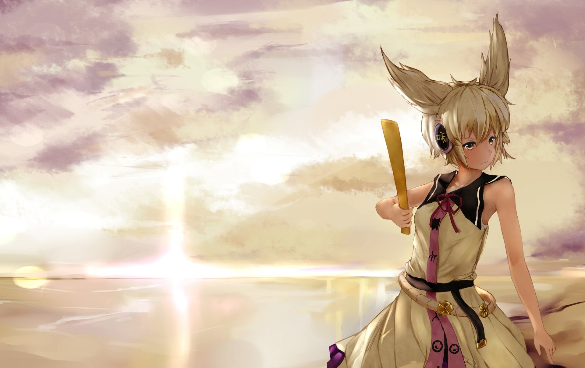 Anime, Toyosatomimi no Miko, Touhou, 1080P, HD Wallpaper