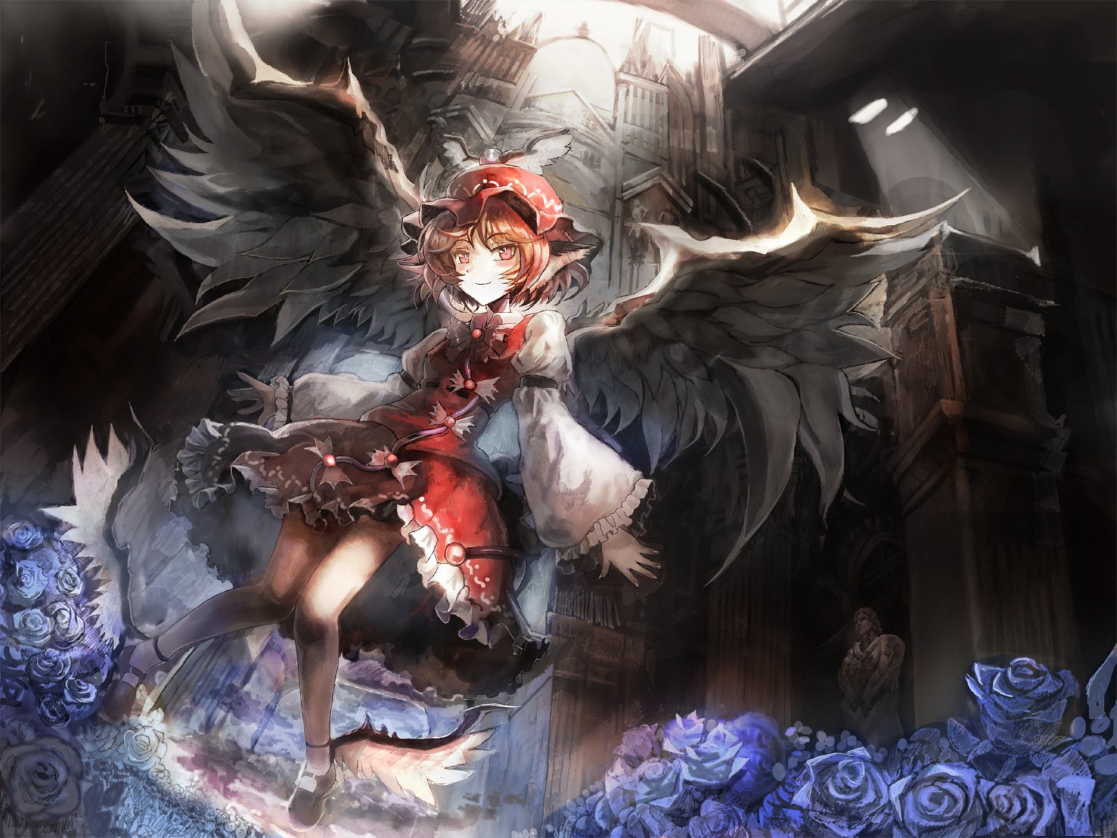 Touhou, Mystia Lorelei, 720P, Anime, HD Wallpaper