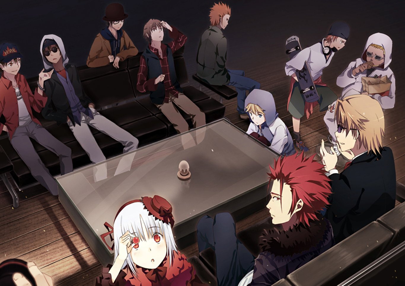 Anna Kushina, Rikio Kamamoto, Masaomi Dewa, Izumo Kusanagi, Saburōta Bandō, Anime, Yō Chitose, Shōhei Akagi, Mikoto Suoh, Kōsuke Fujishima, Misaki Yata, HD Wallpaper