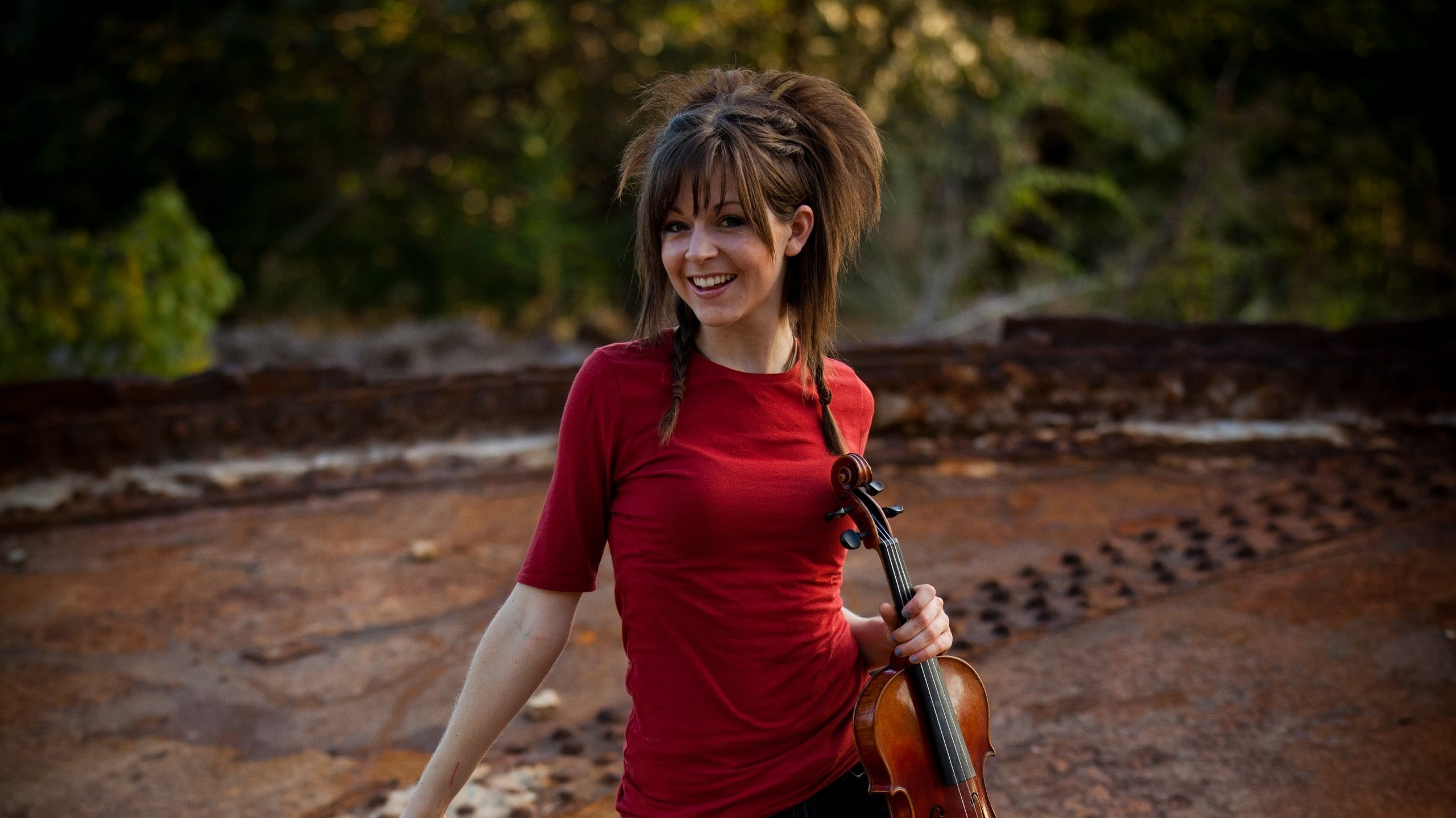 Lindsey Stirling, 2K, violin, women, musician, HD Wallpaper