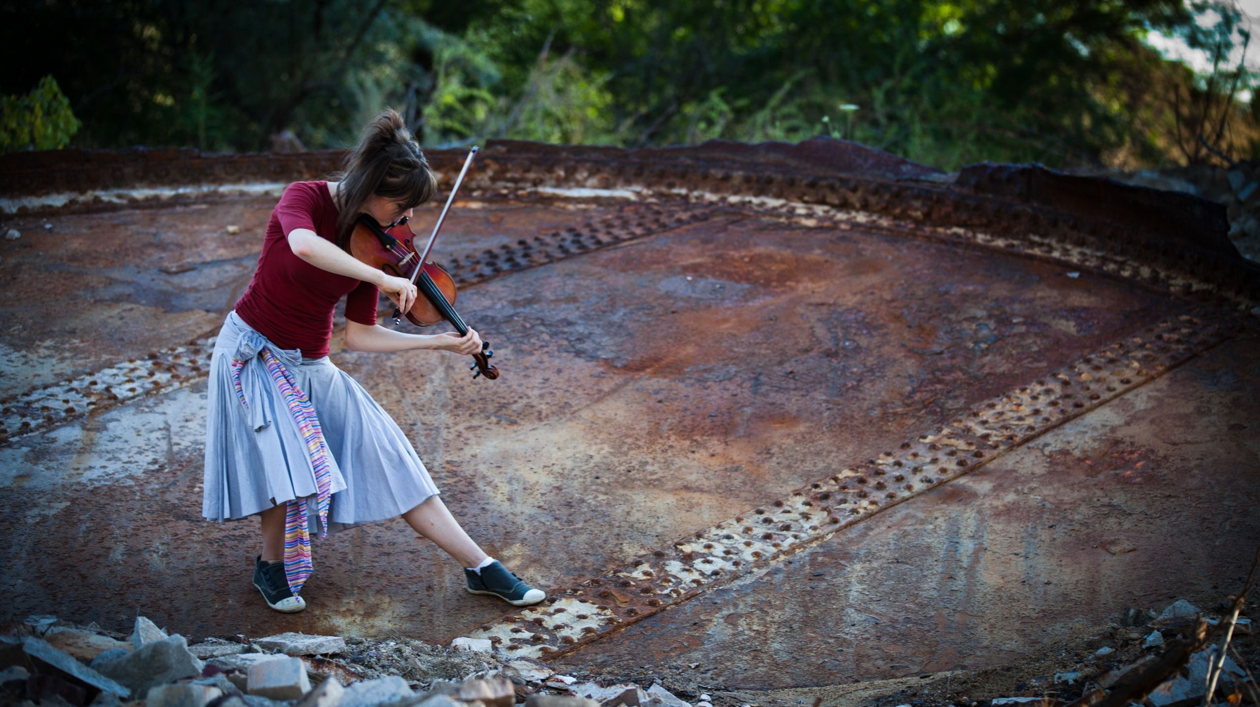 2K, women, musician, violin, Lindsey Stirling, HD Wallpaper